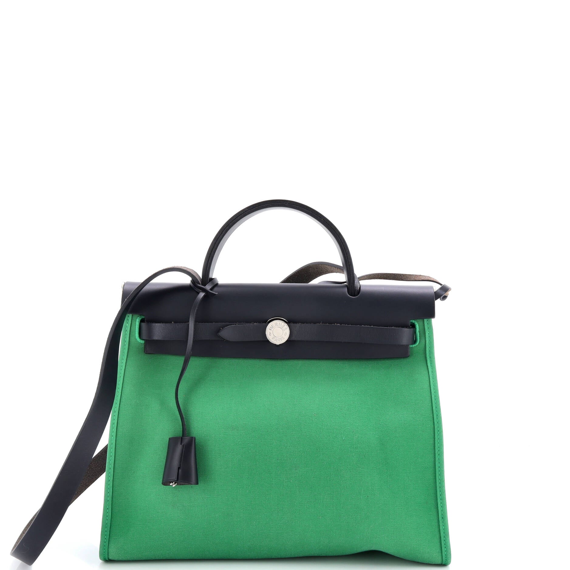 Herbag Zip Leather and Toile 31