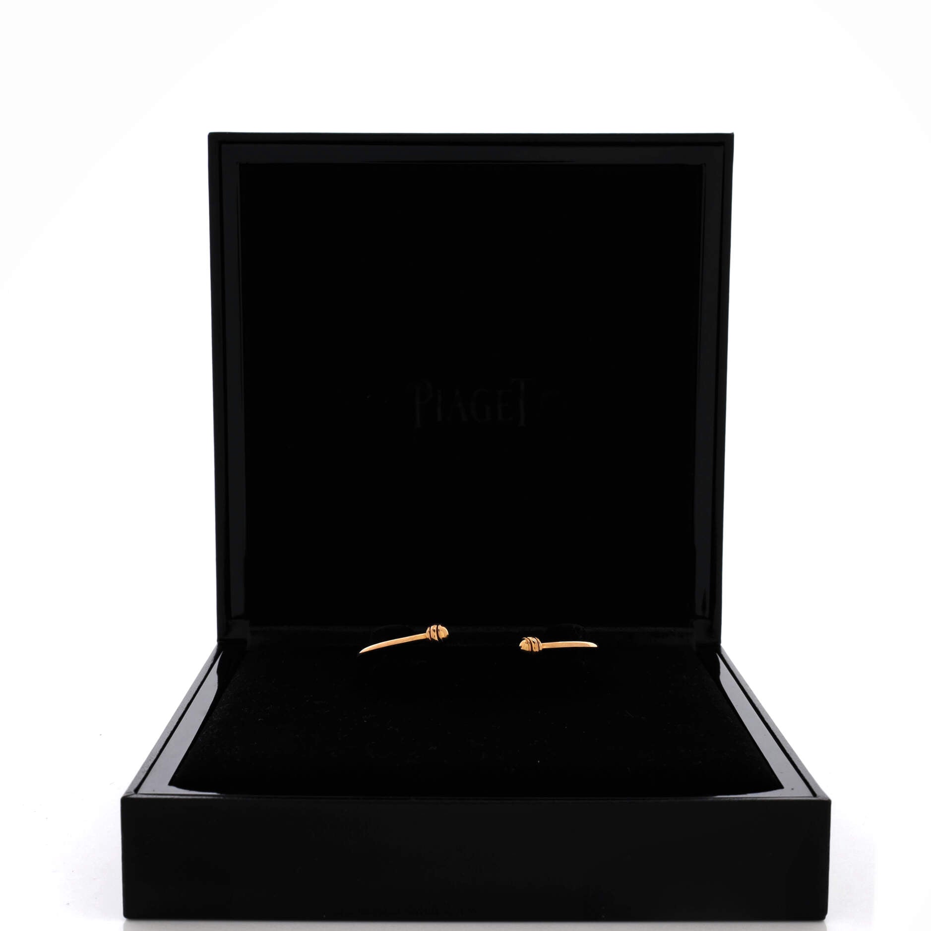 Possession Open Bangle Bracelet 18K Rose Gold
