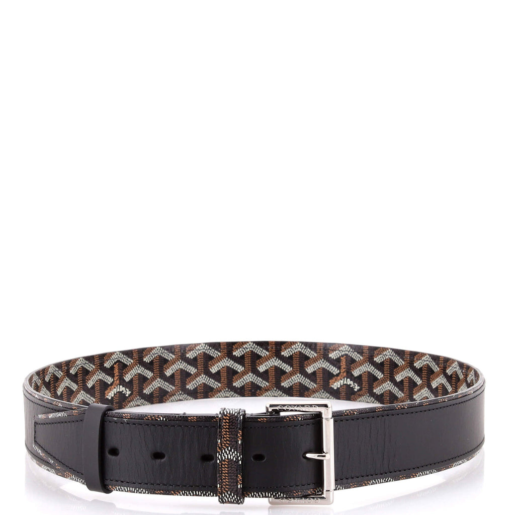 Florida Belt Leather and Coated Canvas Wide