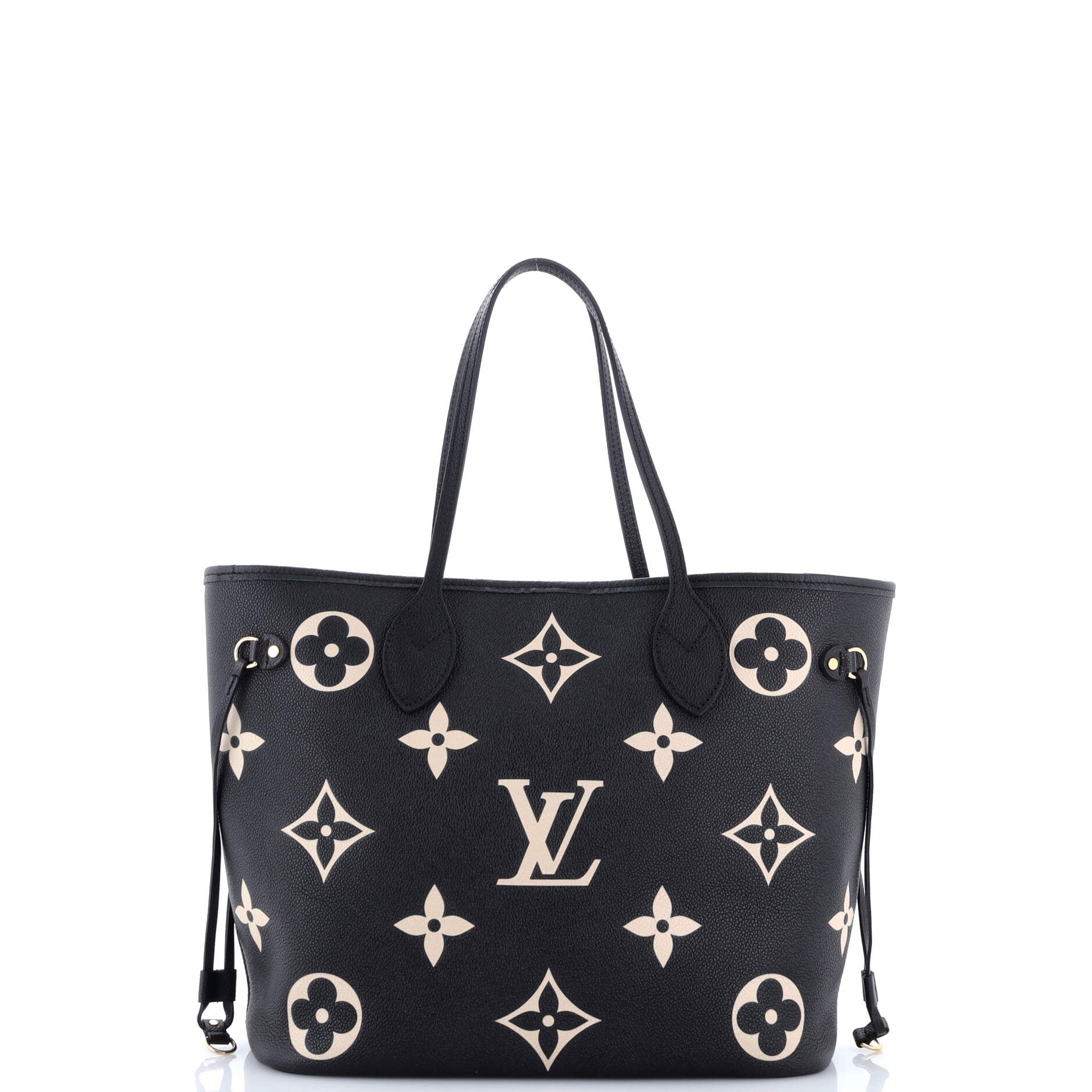 Neverfull NM Tote Bicolor Monogram Empreinte Giant MM