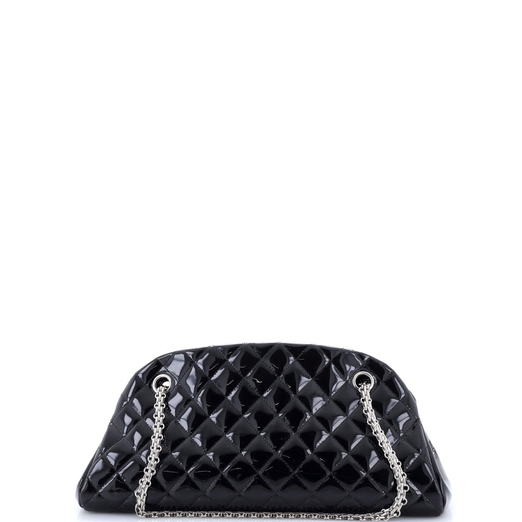 Just Mademoiselle Bag Quilted Patent Medium