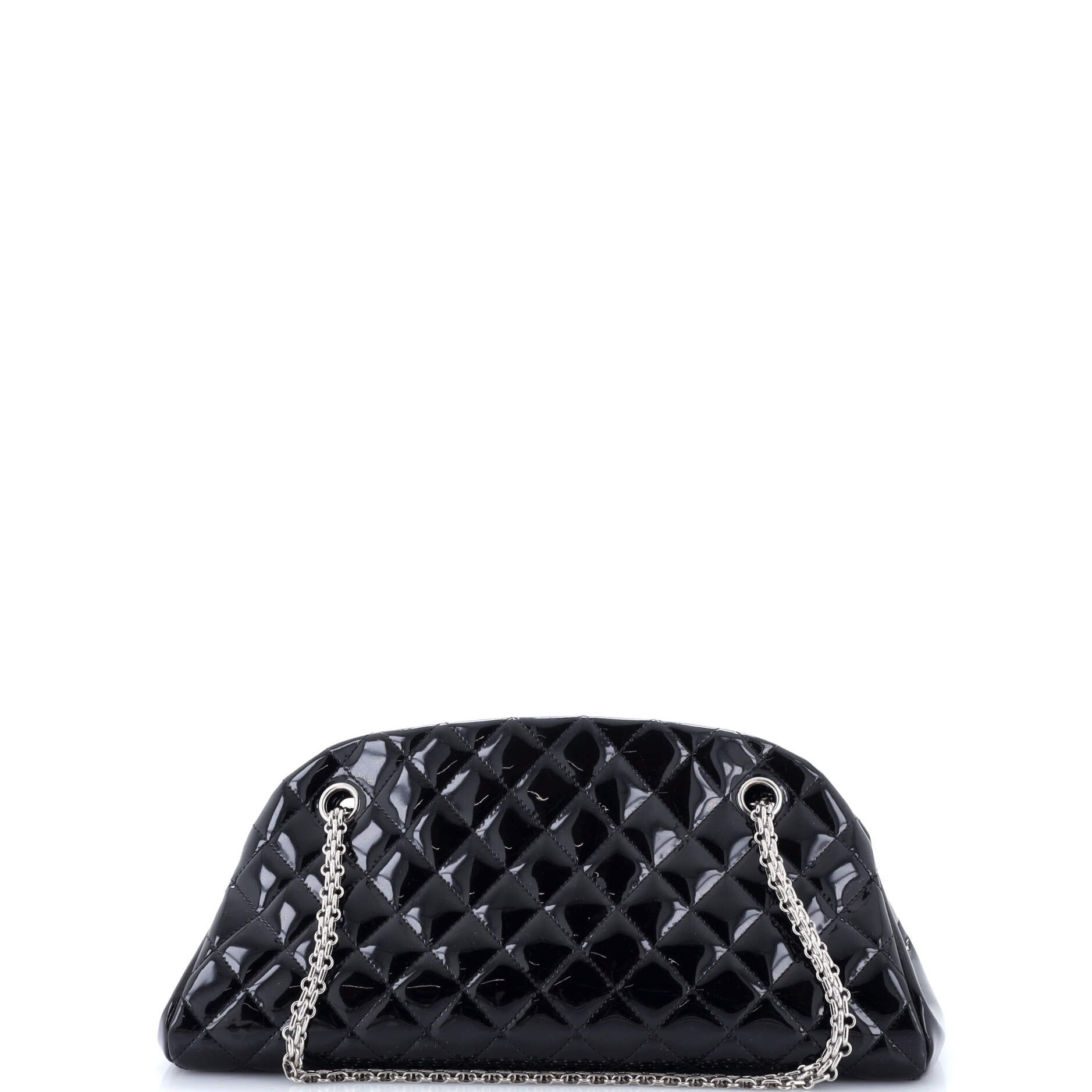 Just Mademoiselle Bag Quilted Patent Medium