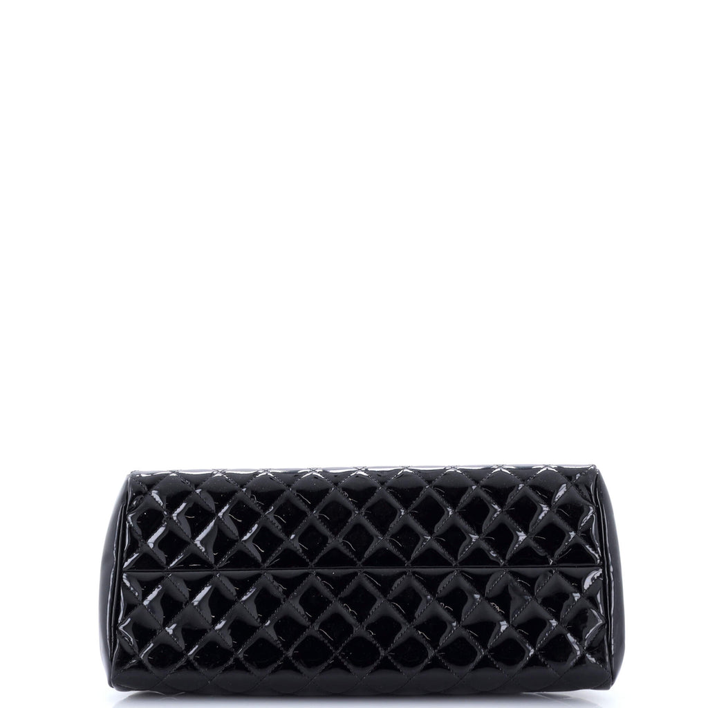Just Mademoiselle Bag Quilted Patent Medium