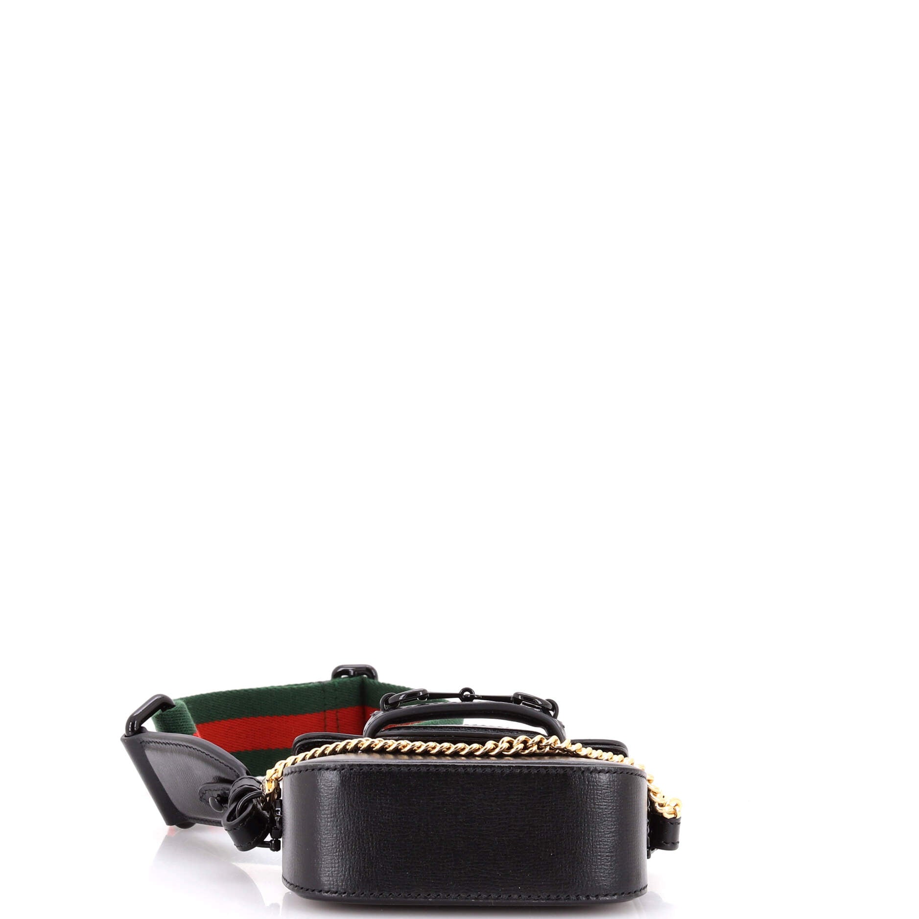 Horsebit 1955 Flap Wallet with Strap Leather