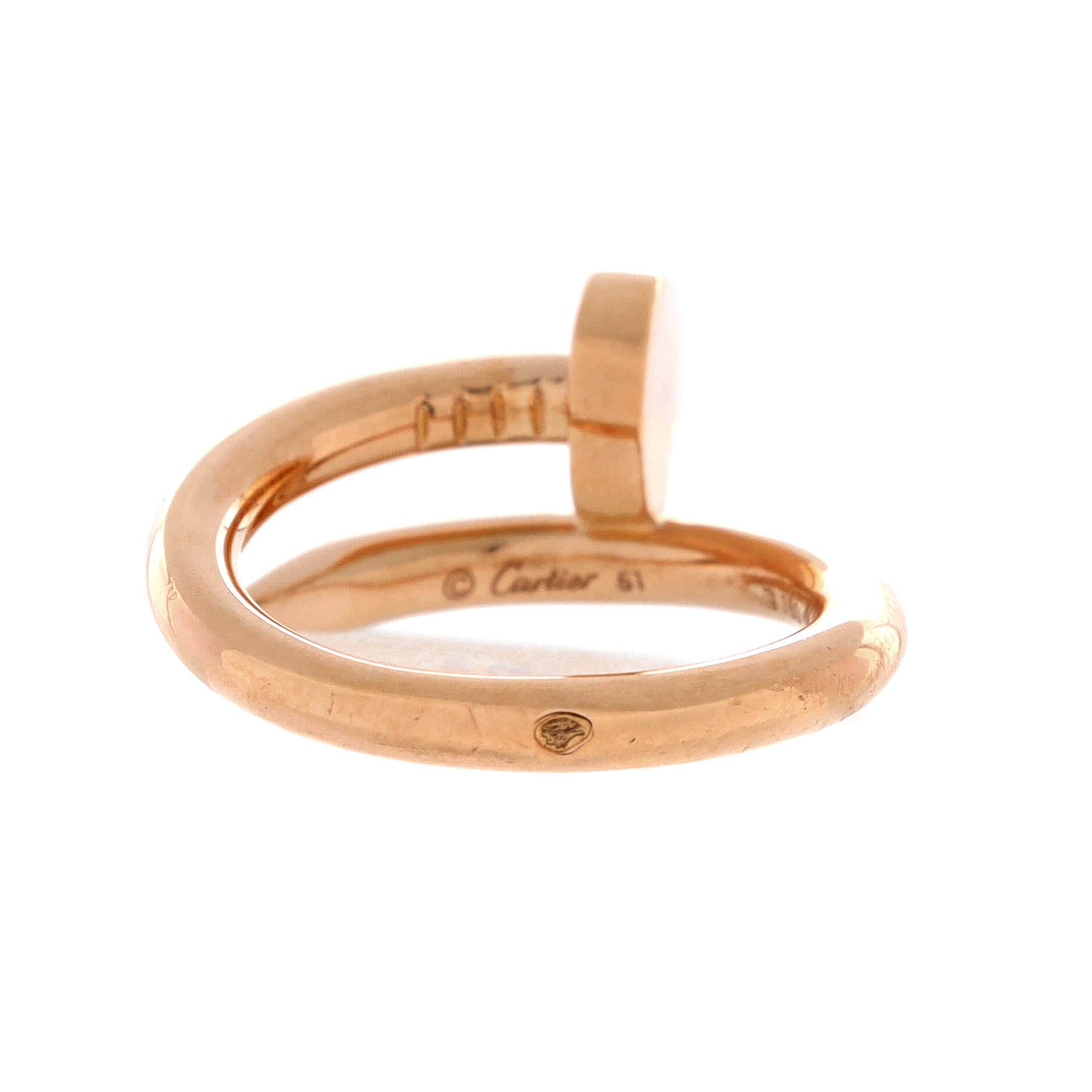 Juste un Clou Ring 18K Rose Gold