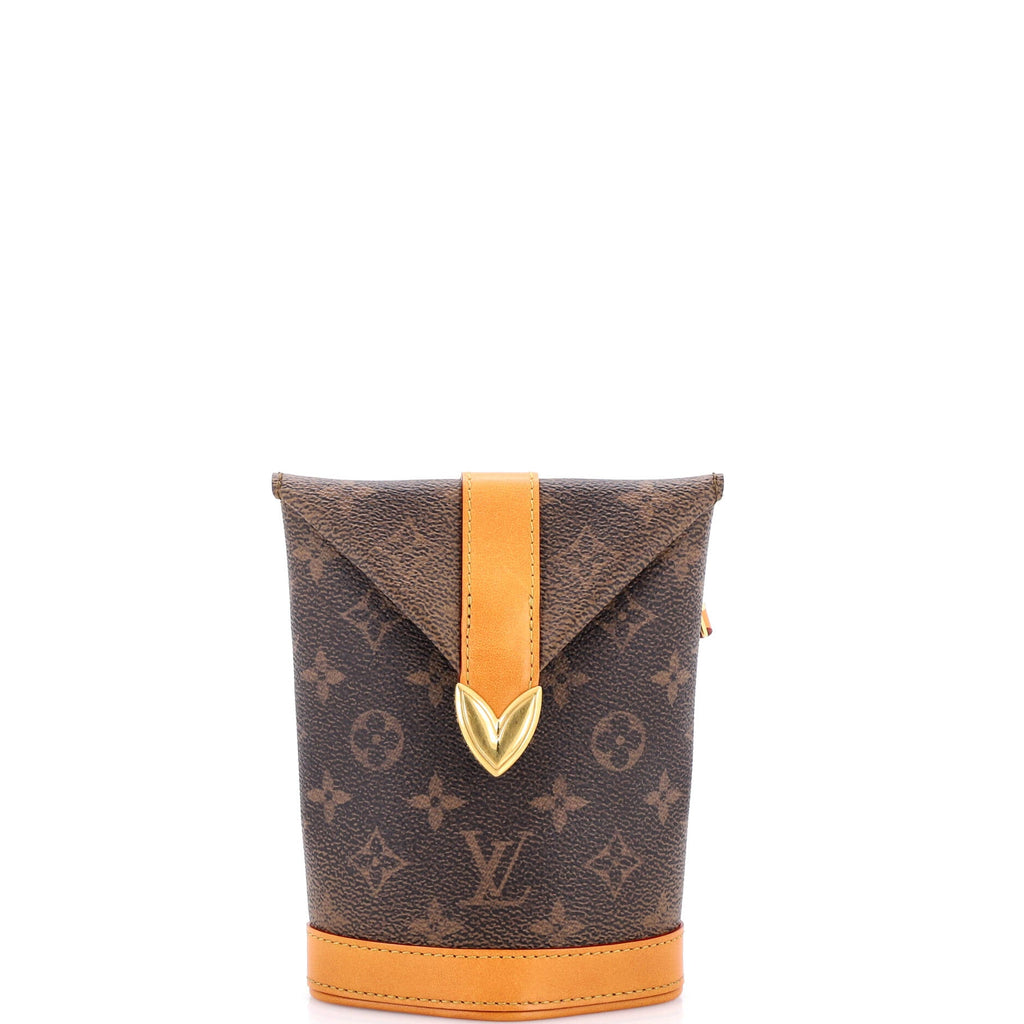 Envelope Pouch Monogram Dust Leather