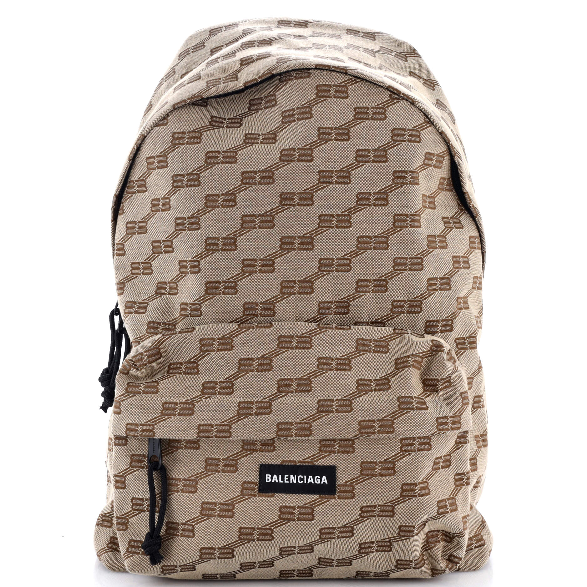 Signature Backpack BB Logo Canvas