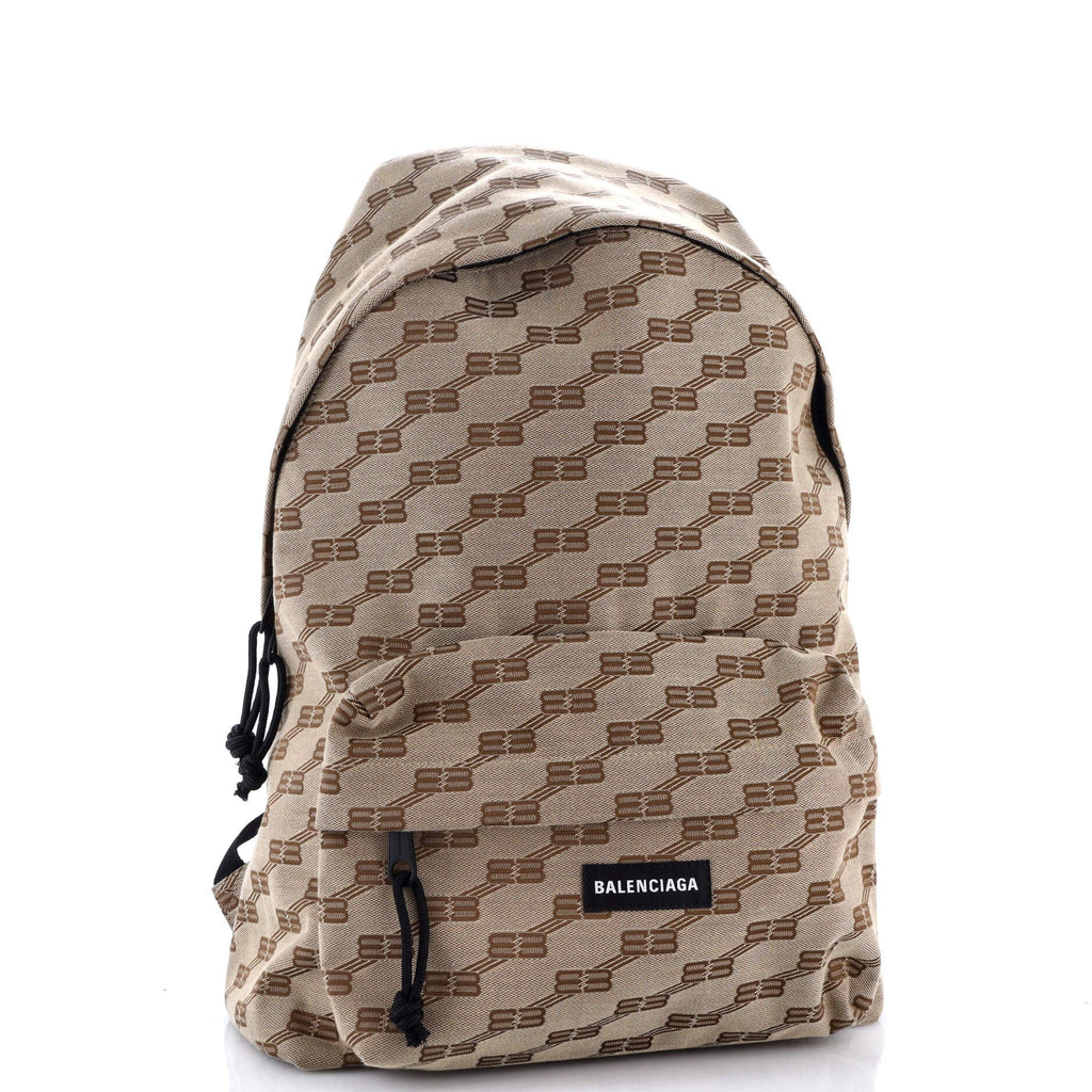 Signature Backpack BB Logo Canvas