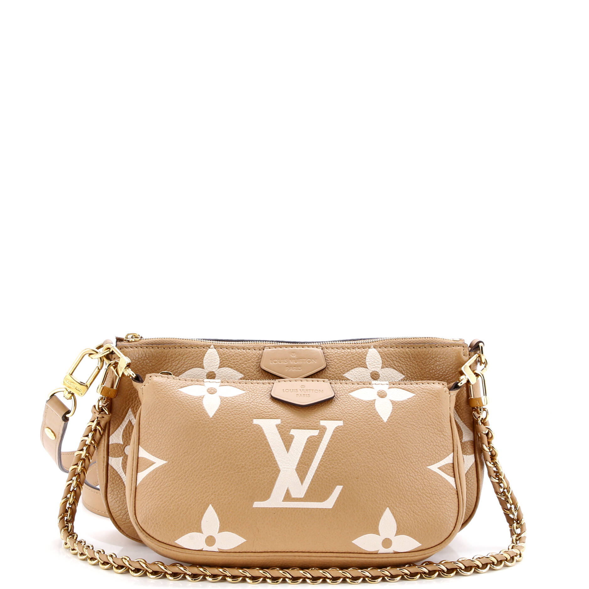 Multi Pochette Accessoires Bicolor Monogram Empreinte Giant