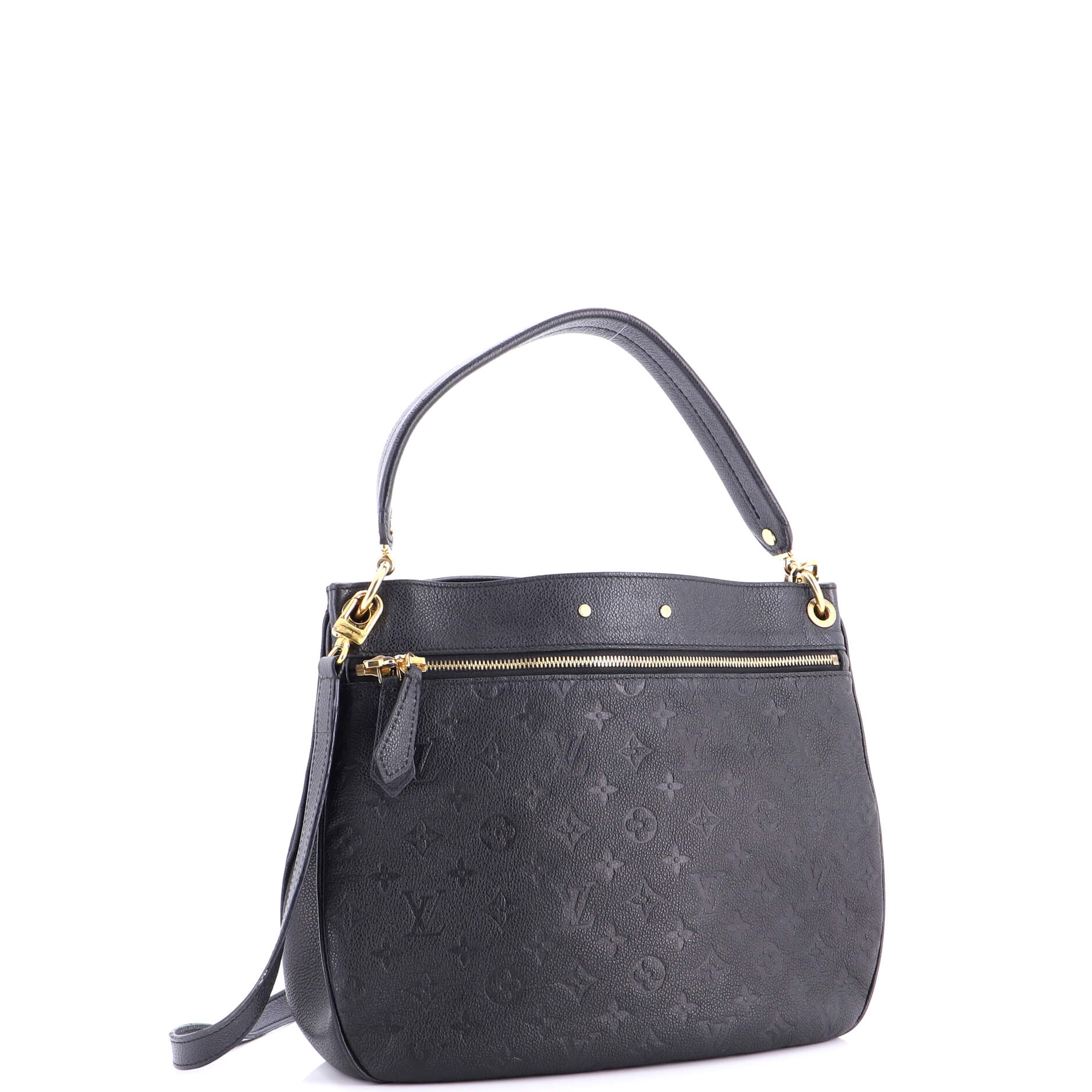 Spontini NM Handbag Monogram Empreinte Leather