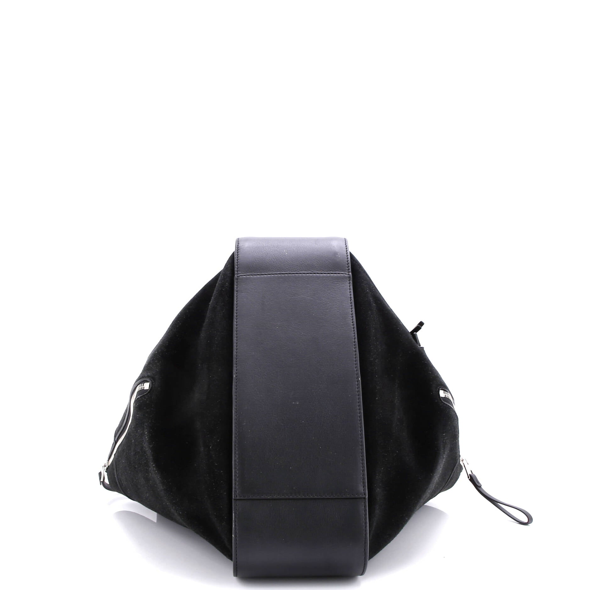 Hammock Bag Leather and Suede Large