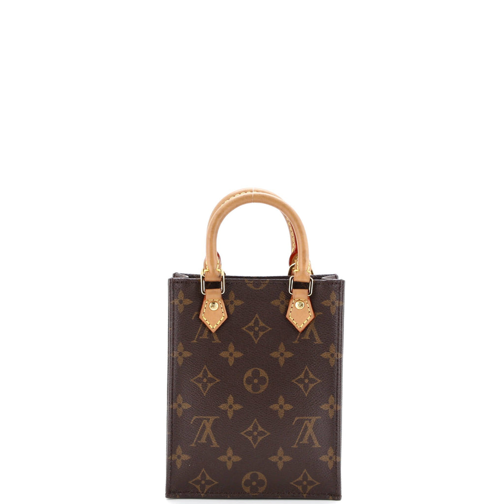 Petit Sac Plat Bag Monogram Canvas