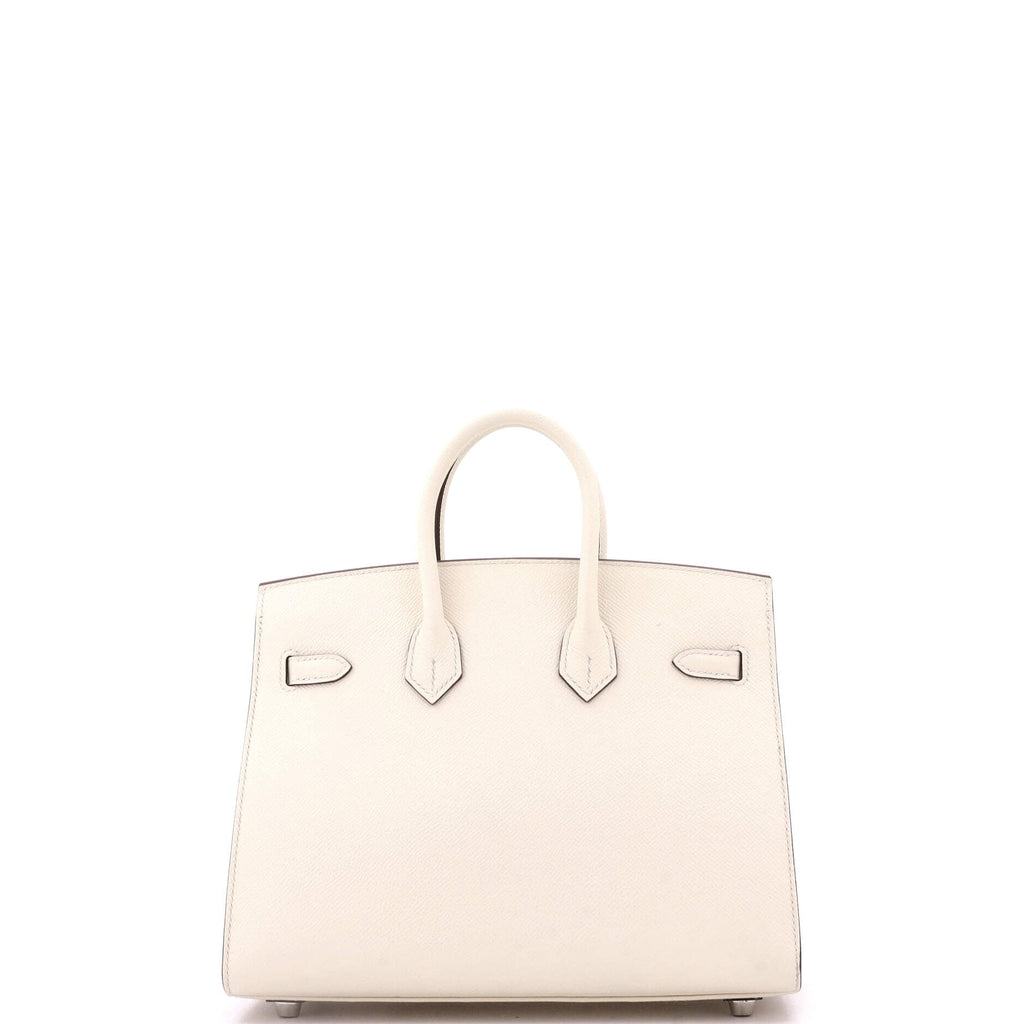 Birkin Sellier Bag Light Epsom with Palladium Hardware 25