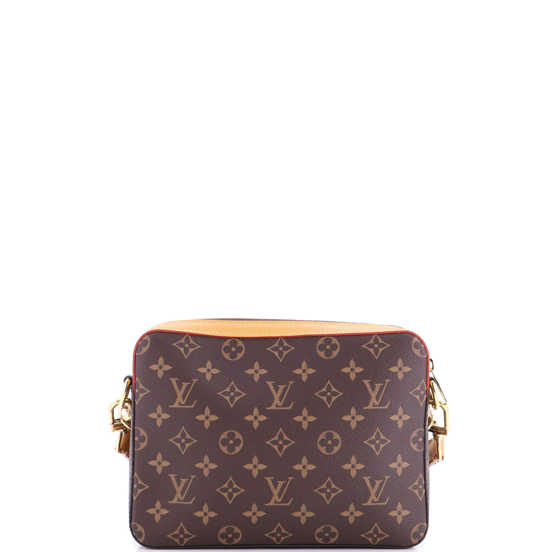 Nigo Trio Messenger Bag Limited Edition Stripes Monogram Canvas