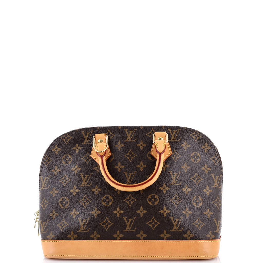 Vintage Alma Handbag Monogram Canvas PM