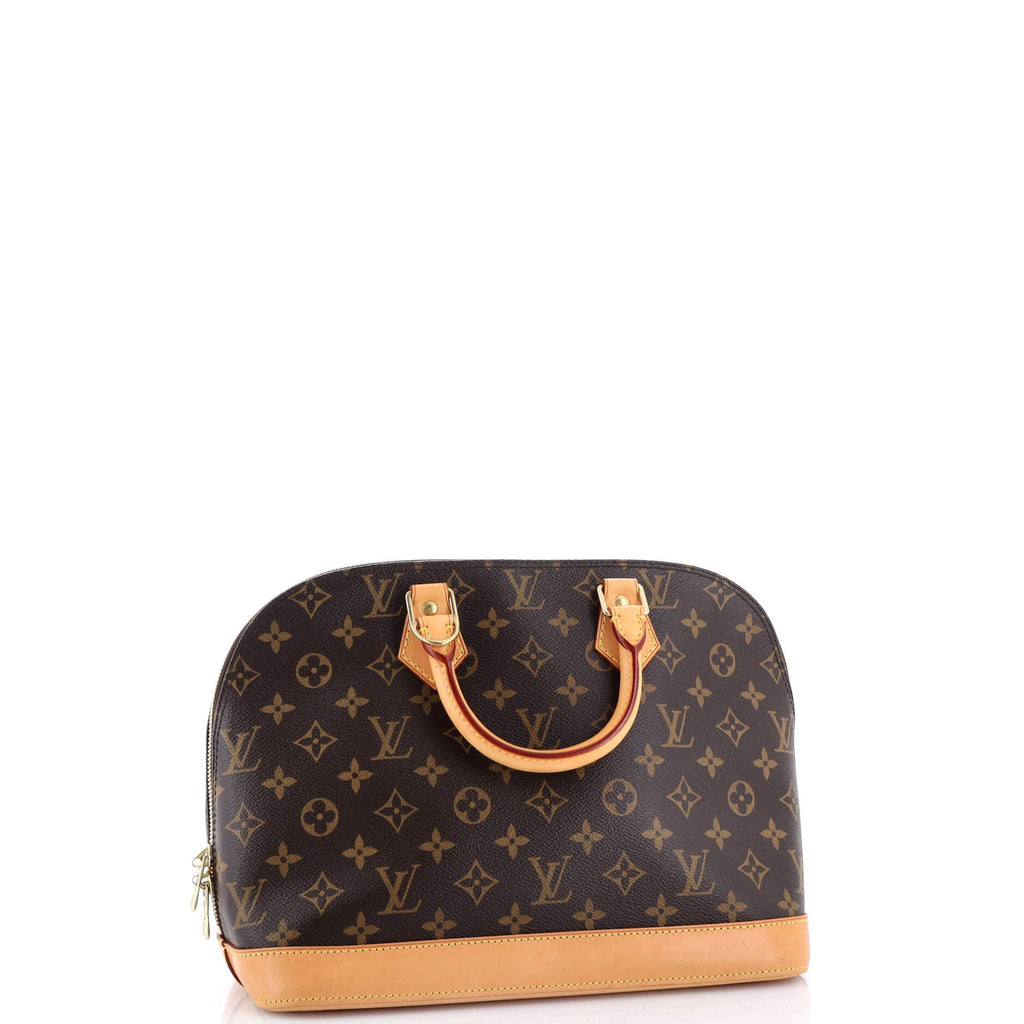 Vintage Alma Handbag Monogram Canvas PM