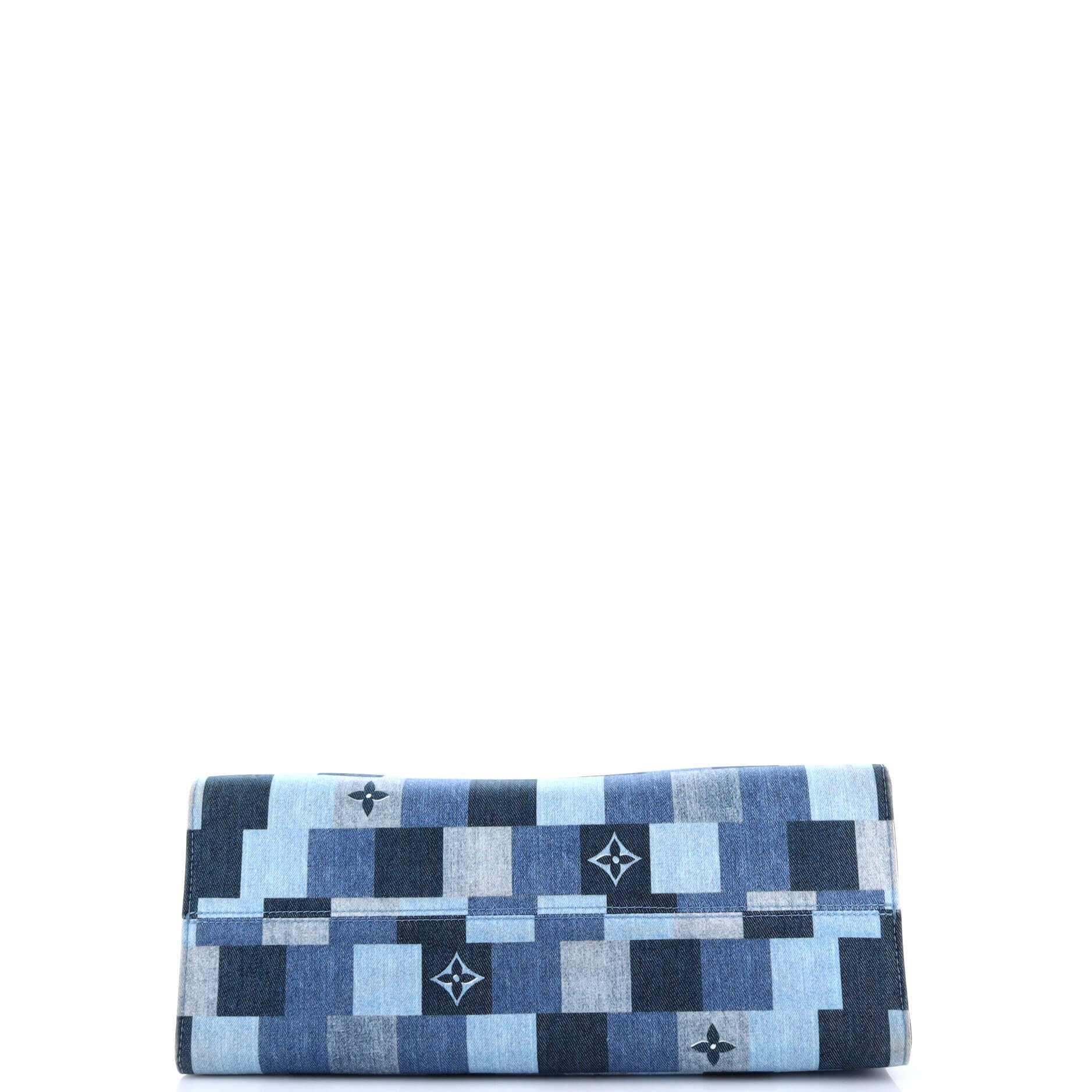 OnTheGo Tote Damier and Monogram Patchwork Denim GM