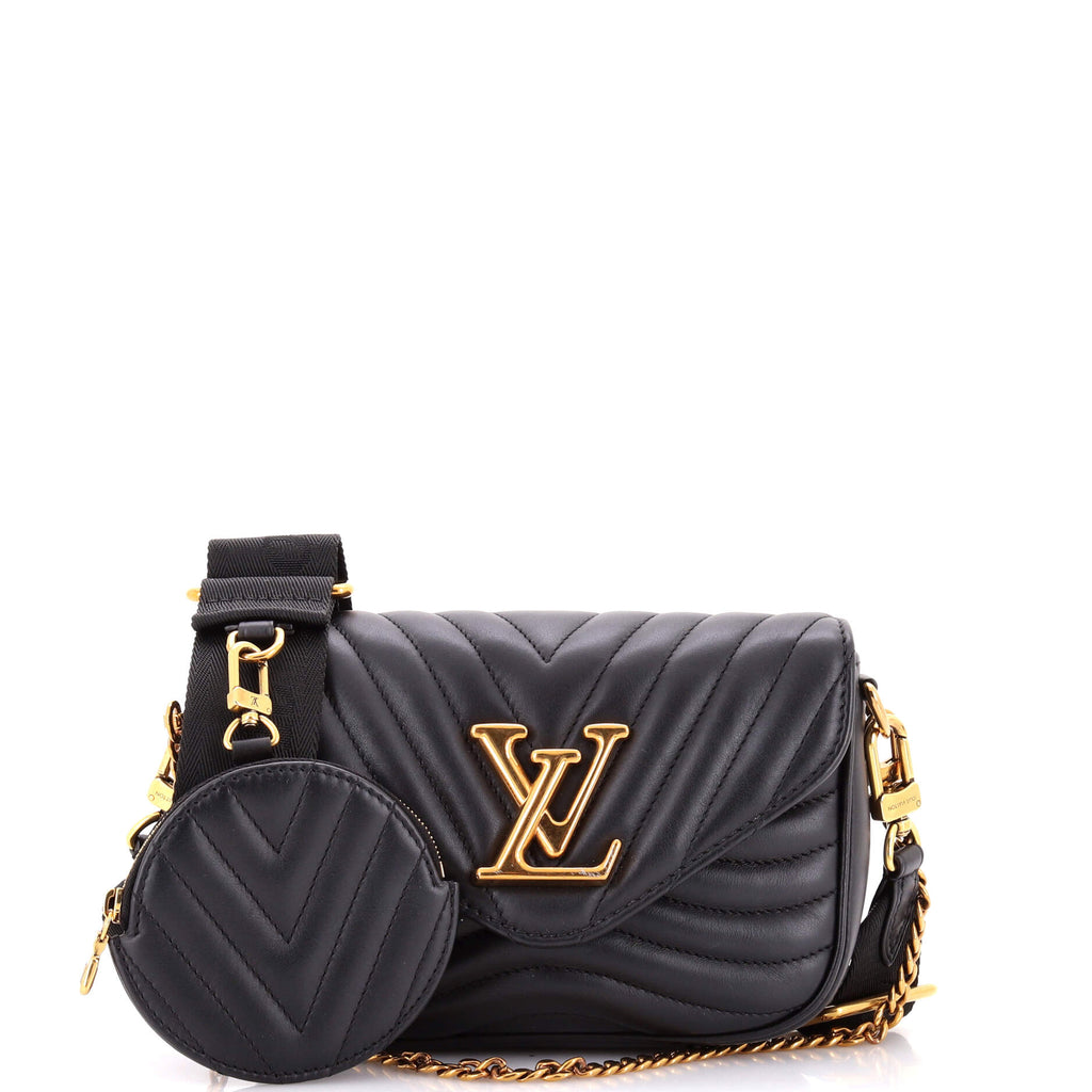 New Wave Multi Pochette Quilted Leather