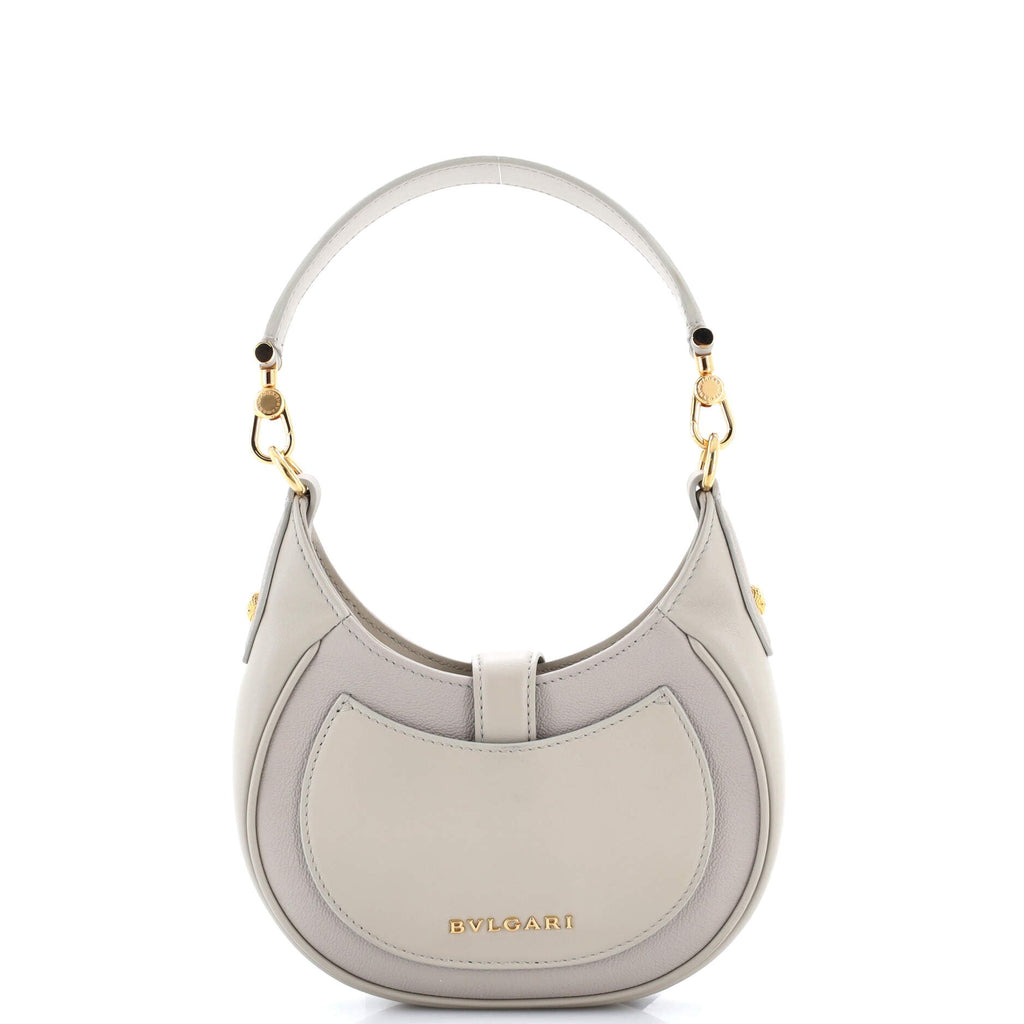 Serpenti Ellipse Crossbody Bag Leather Mini