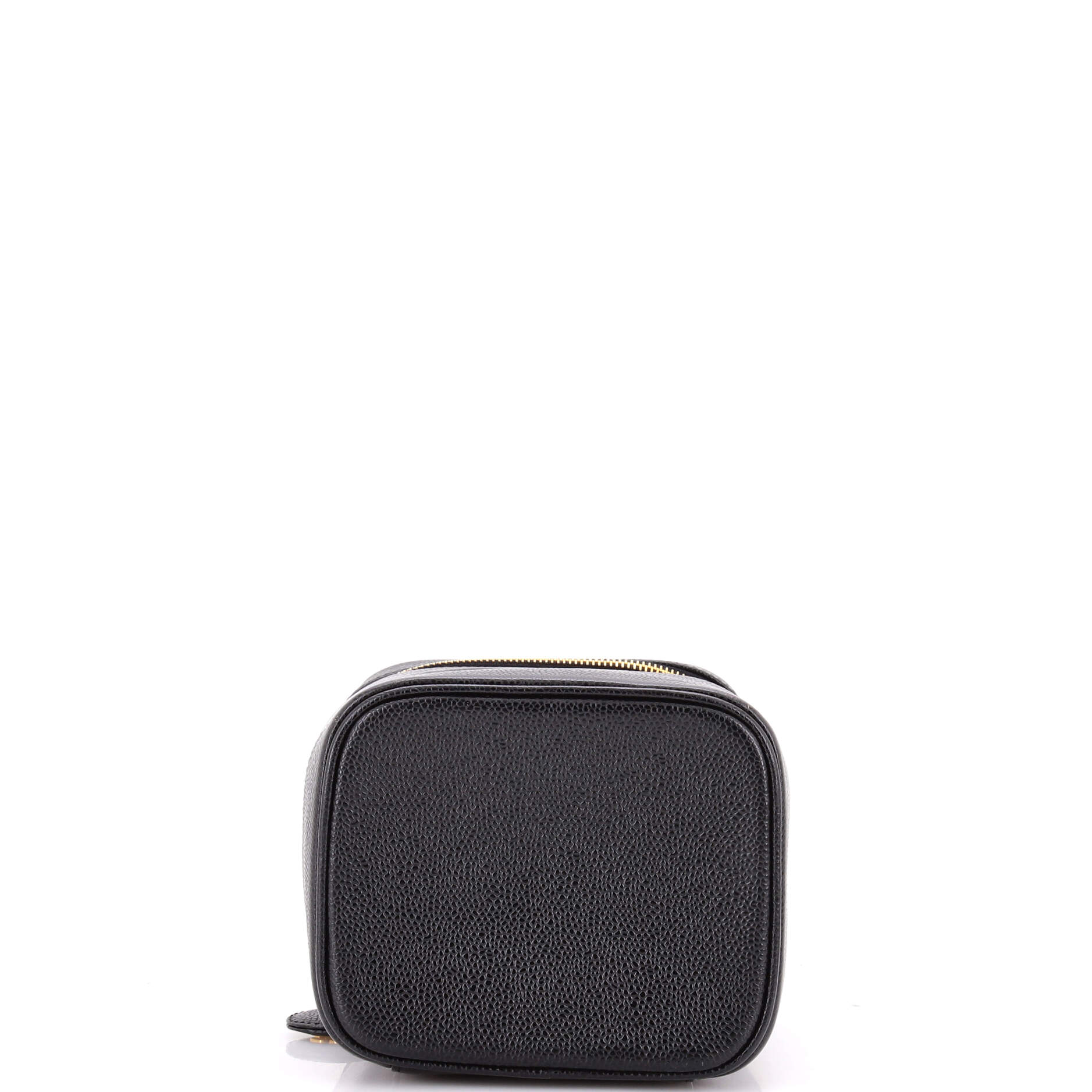 Vintage Timeless Cosmetic Case Caviar Tall