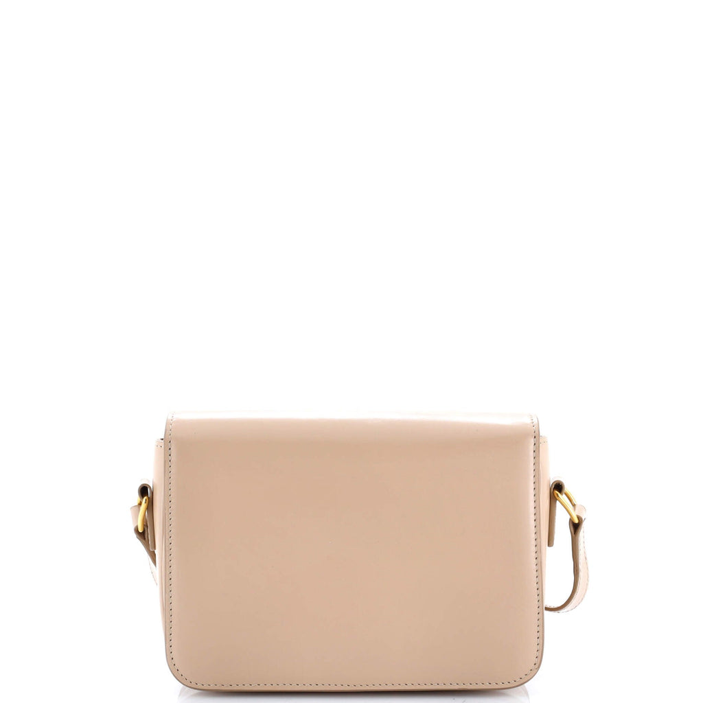 Triomphe Shoulder Bag Smooth Calfskin Teen