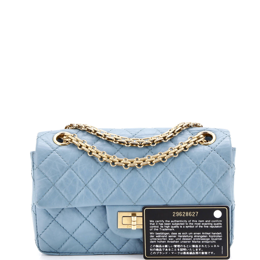 Reissue 2.55 Flap Bag Quilted Aged Calfskin 224