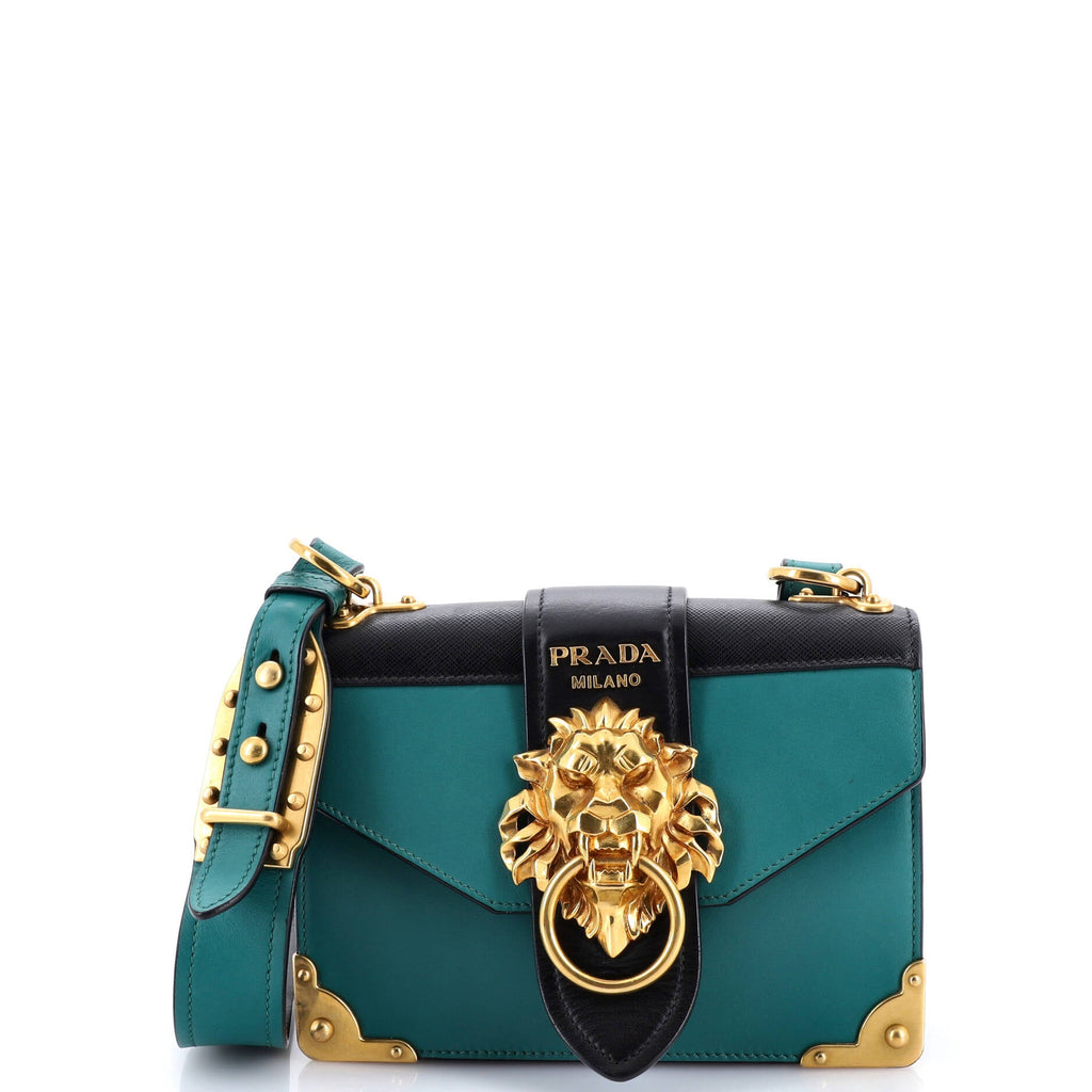 Animalier Cahier Crossbody Bag Leather Small