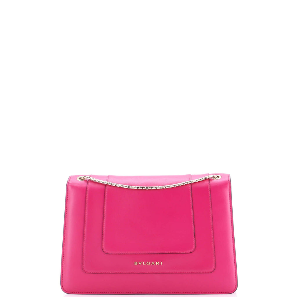 Serpenti Forever Square Shoulder Bag Leather Medium