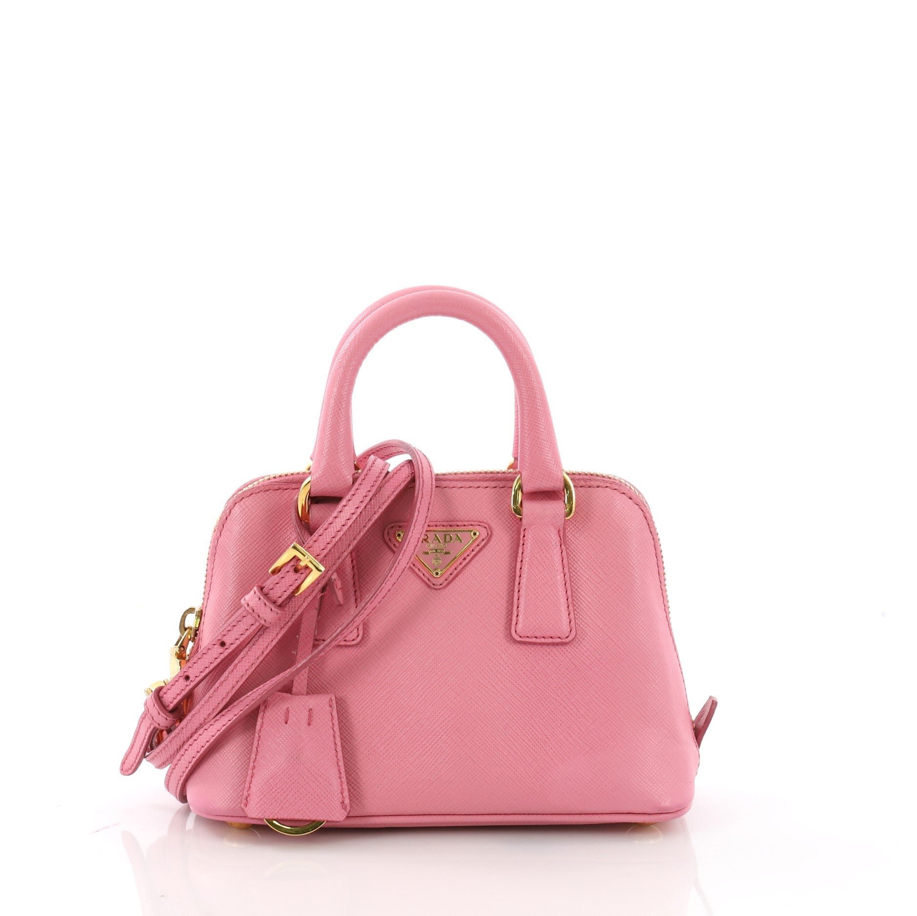 Promenade Handbag Saffiano Leather Mini