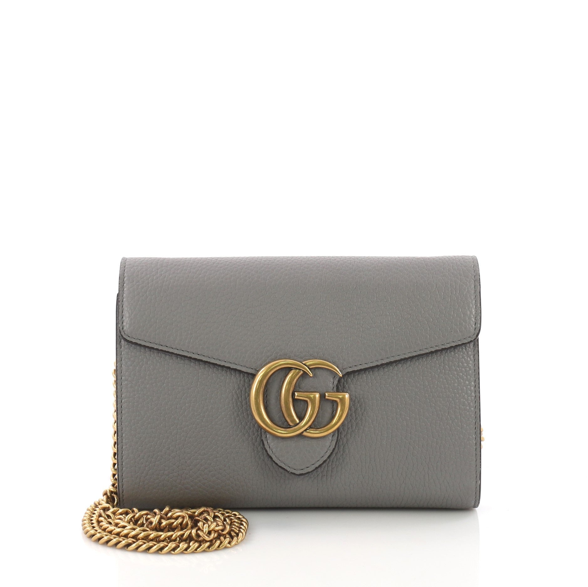 GG Marmont Chain Wallet Leather Mini