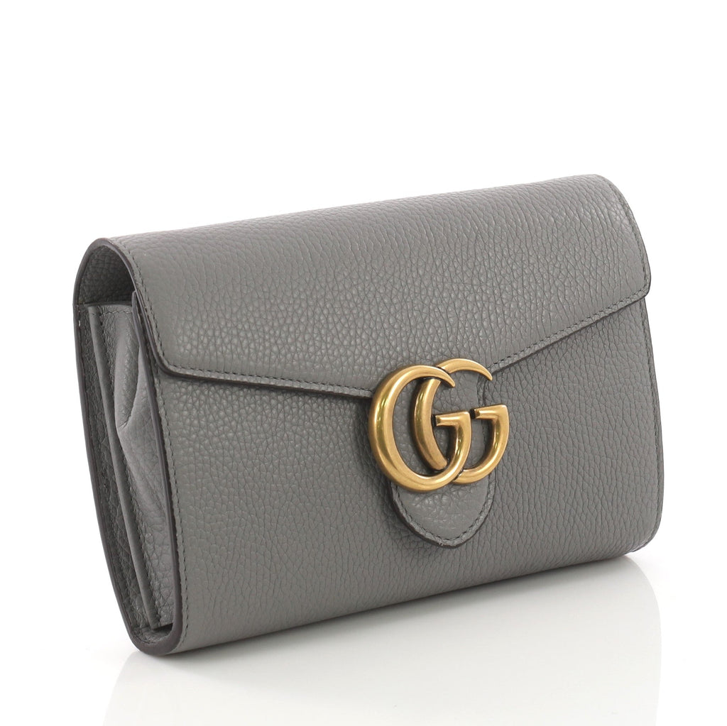 GG Marmont Chain Wallet Leather Mini