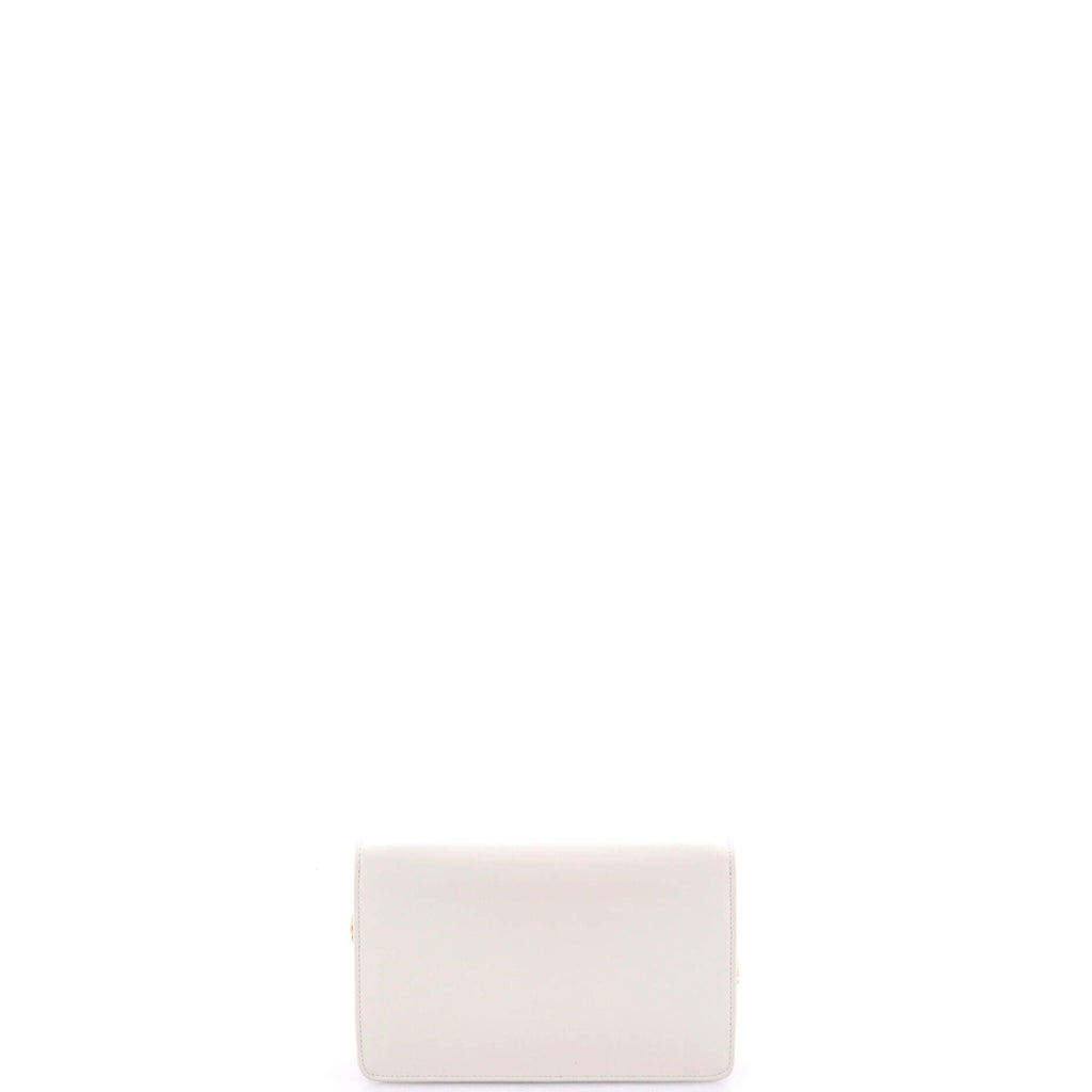 Margo Triomphe Wallet on Chain Leather