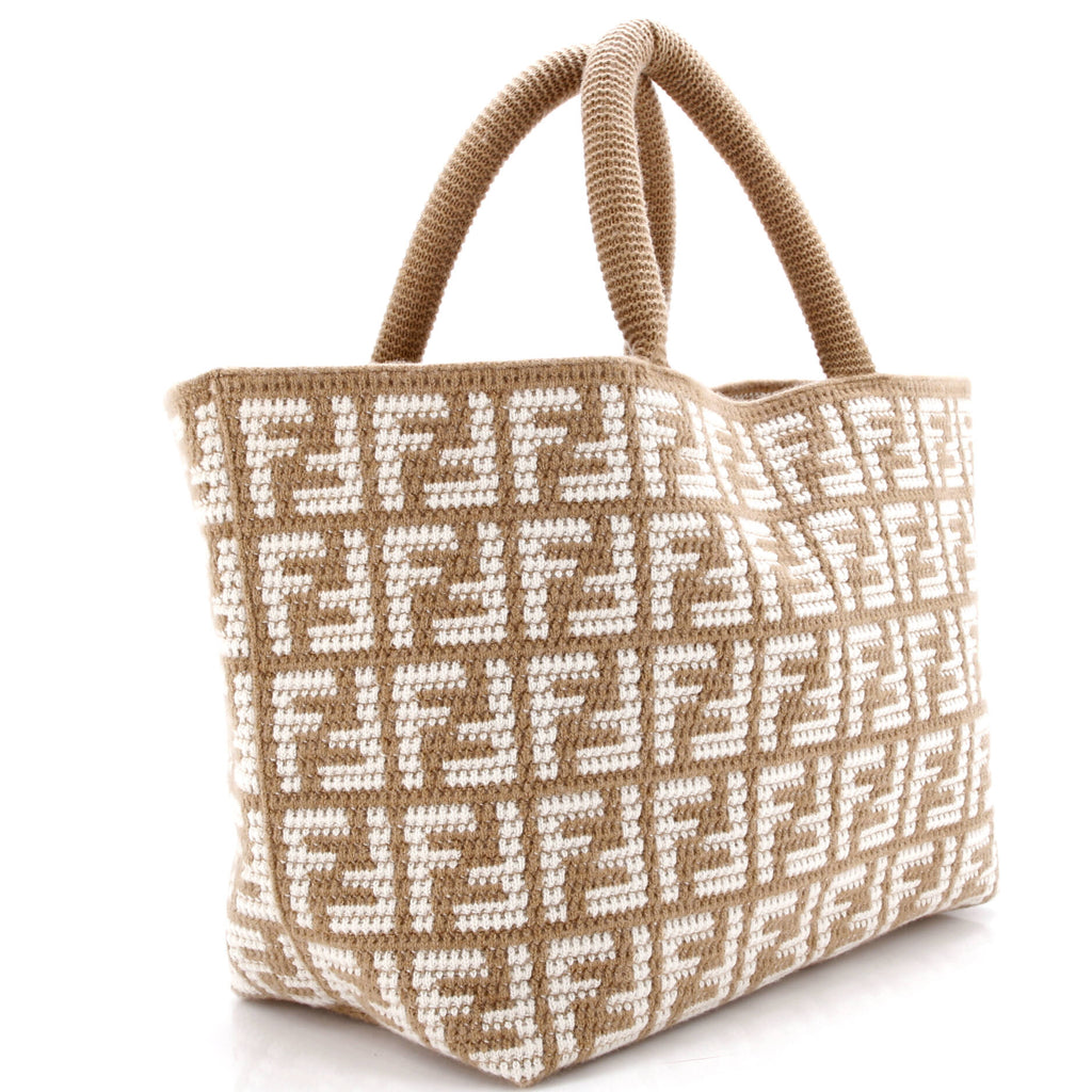Shopper Tote Zucca Crochet Cashmere Large