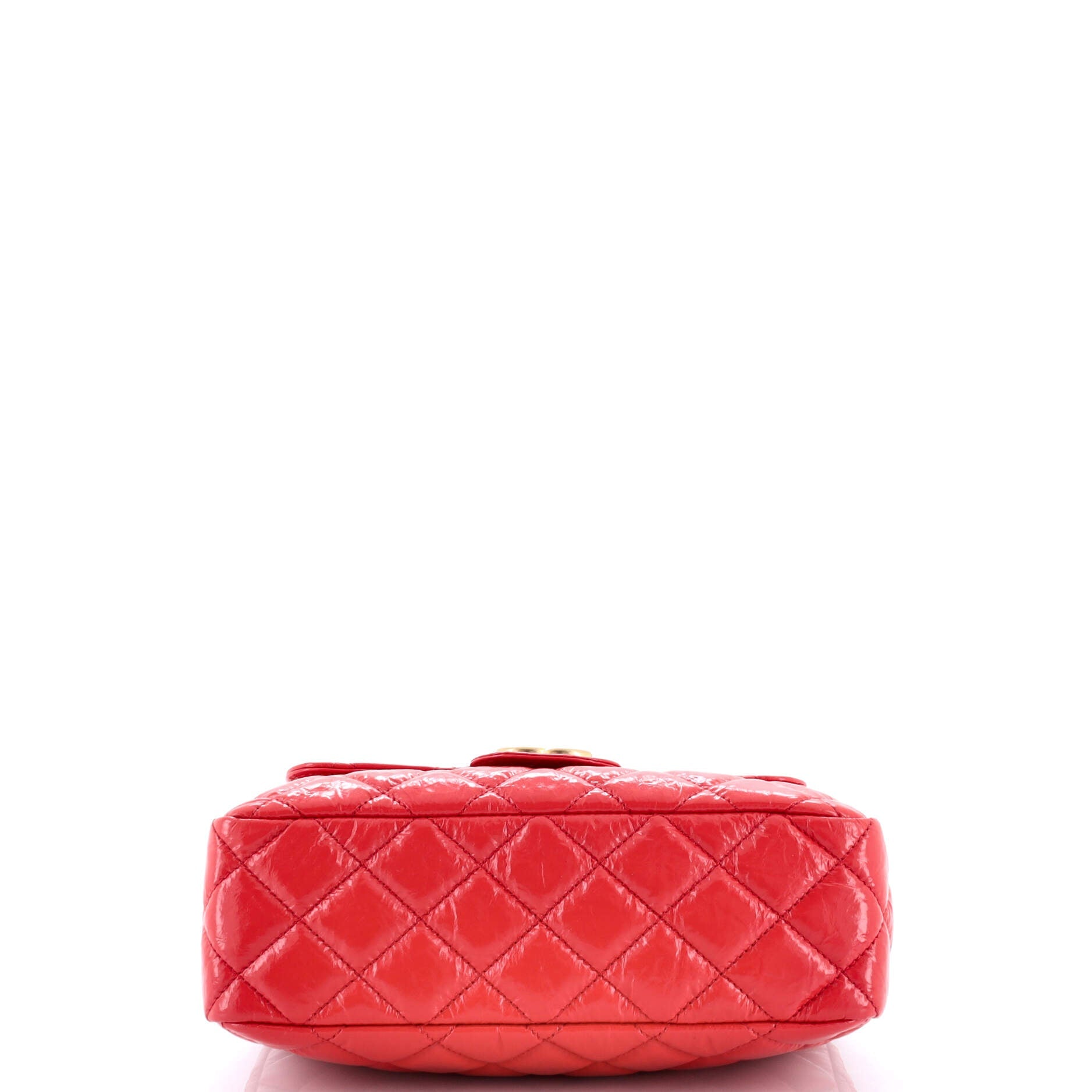 Wavy CC Hobo Quilted Crumpled Calfskin Medium