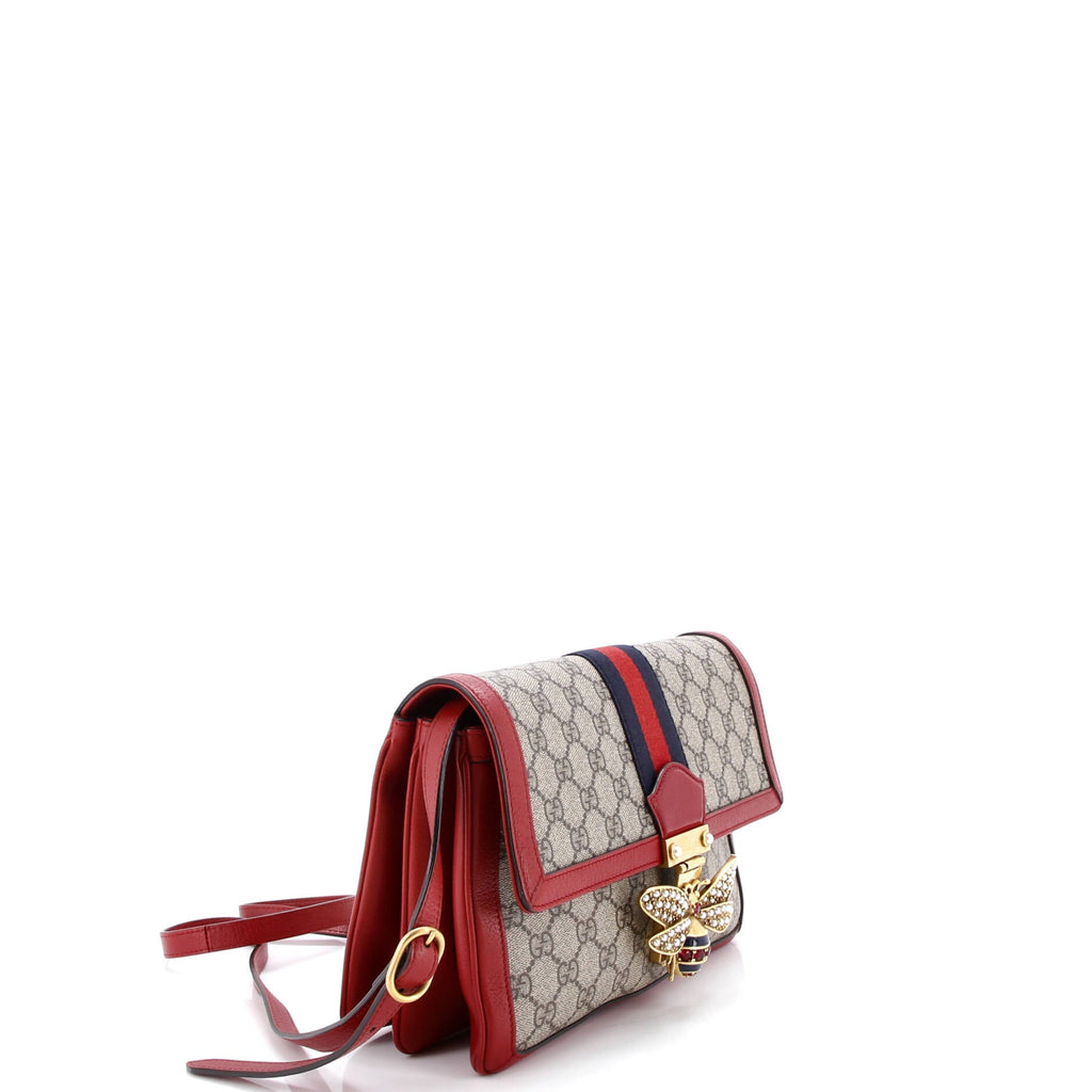 Queen Margaret Shoulder Bag GG Coated Canvas Medium