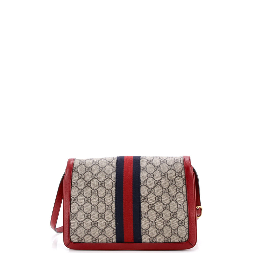 Queen Margaret Shoulder Bag GG Coated Canvas Medium