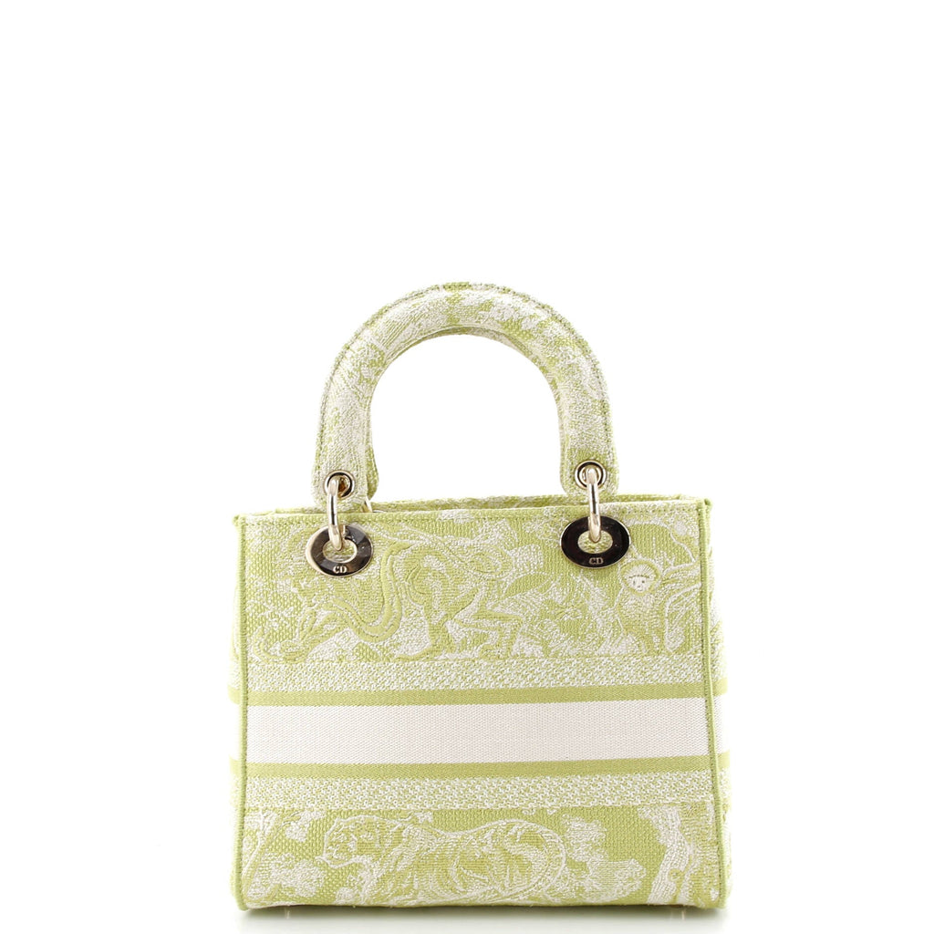 Toile de Jouy Lady D-Lite Bag Embroidered Canvas