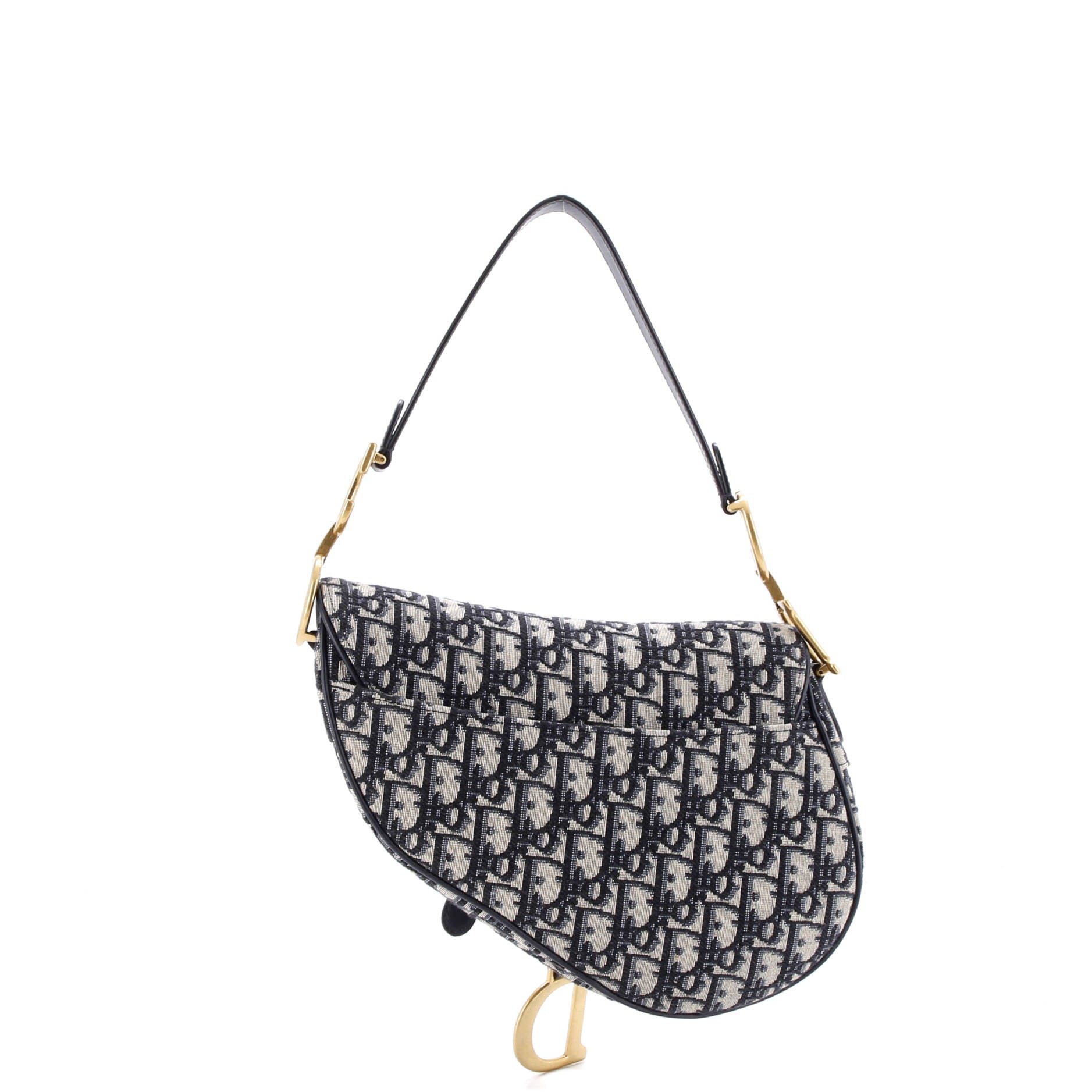 Saddle Handbag Oblique Canvas Medium