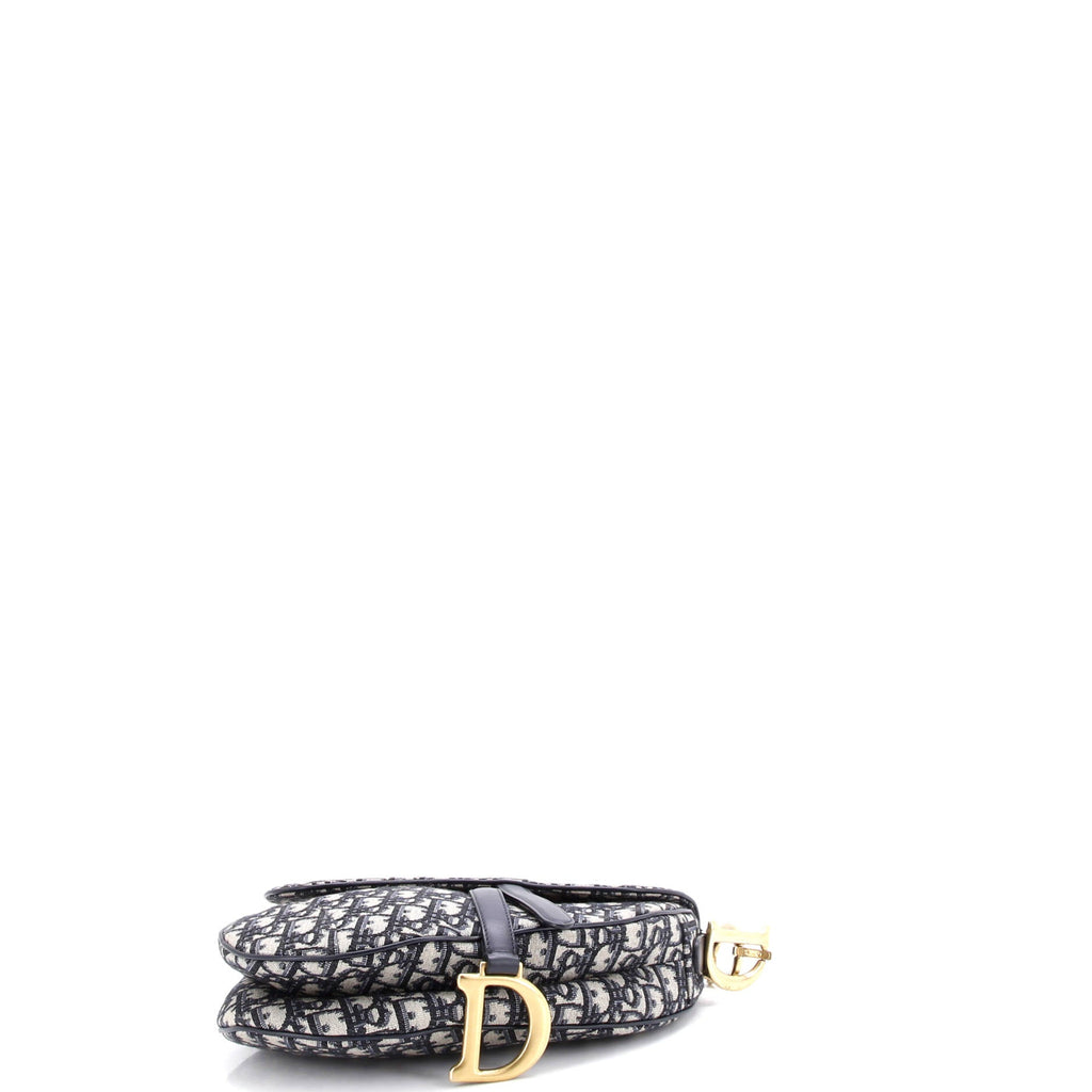 Saddle Handbag Oblique Canvas Medium