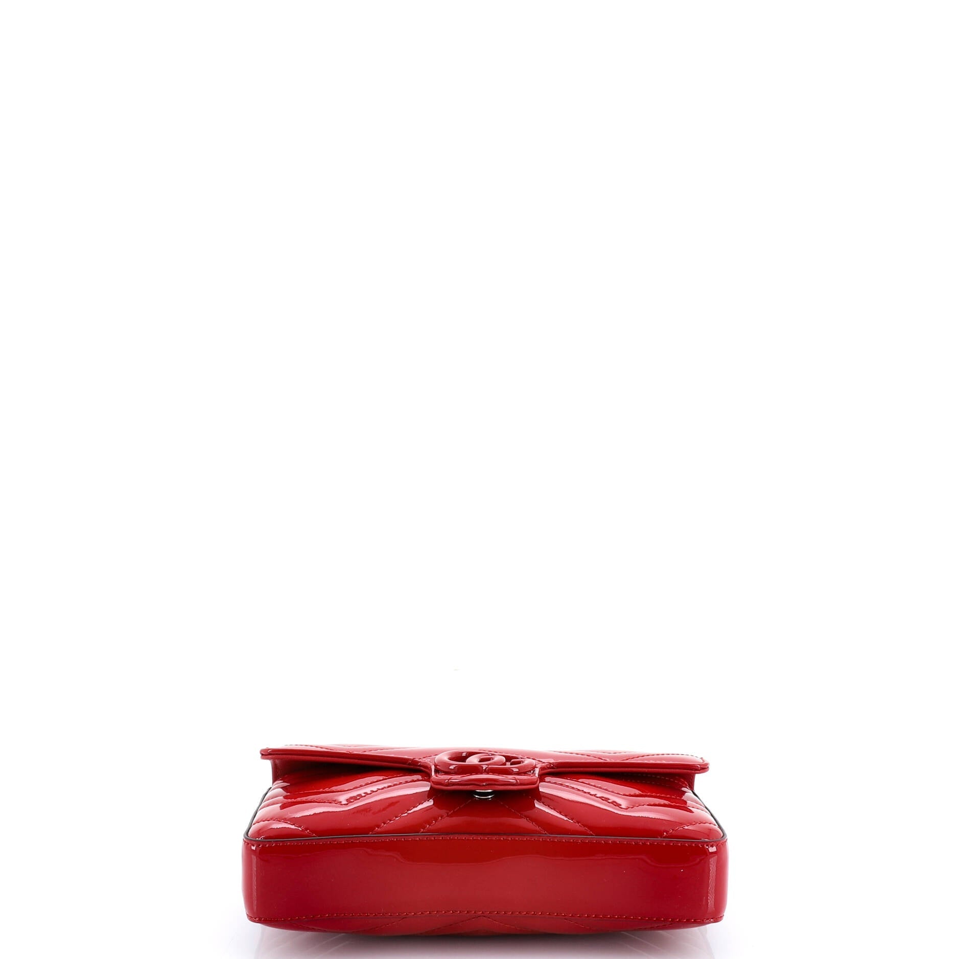 GG Marmont Flap Bag Matelasse Patent Mini