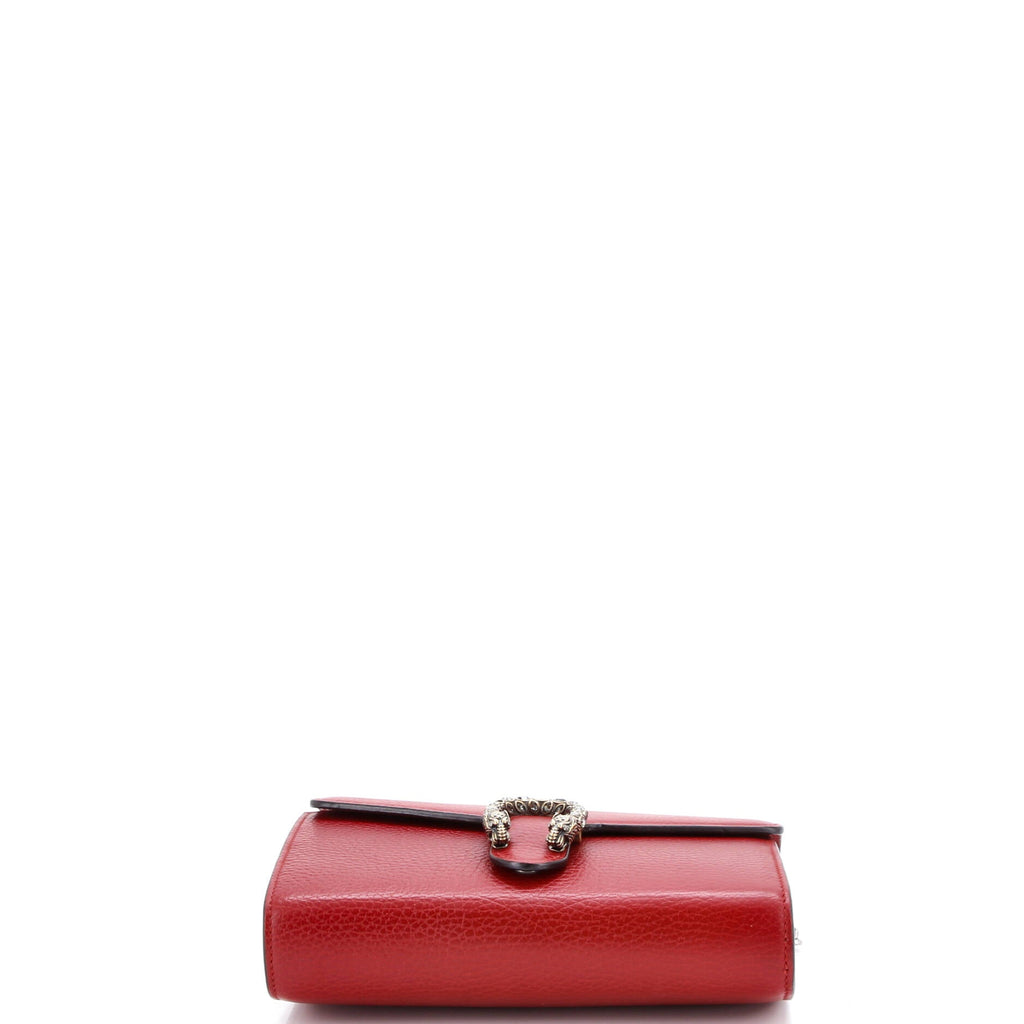 Dionysus Chain Wallet Leather with Embellished Detail Small