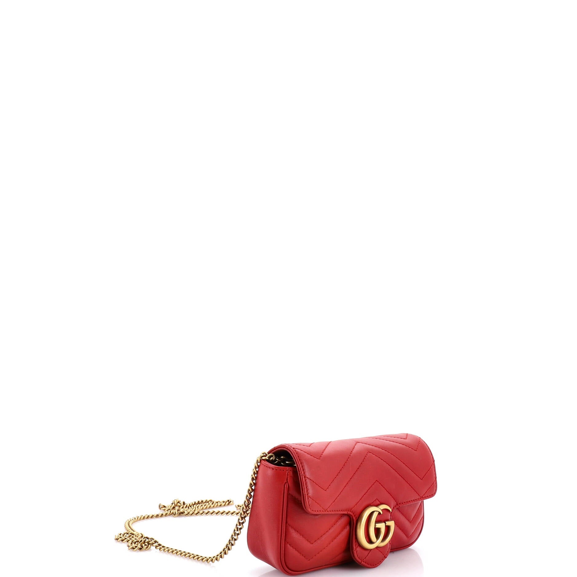 GG Marmont Flap Bag Matelasse Leather Super Mini