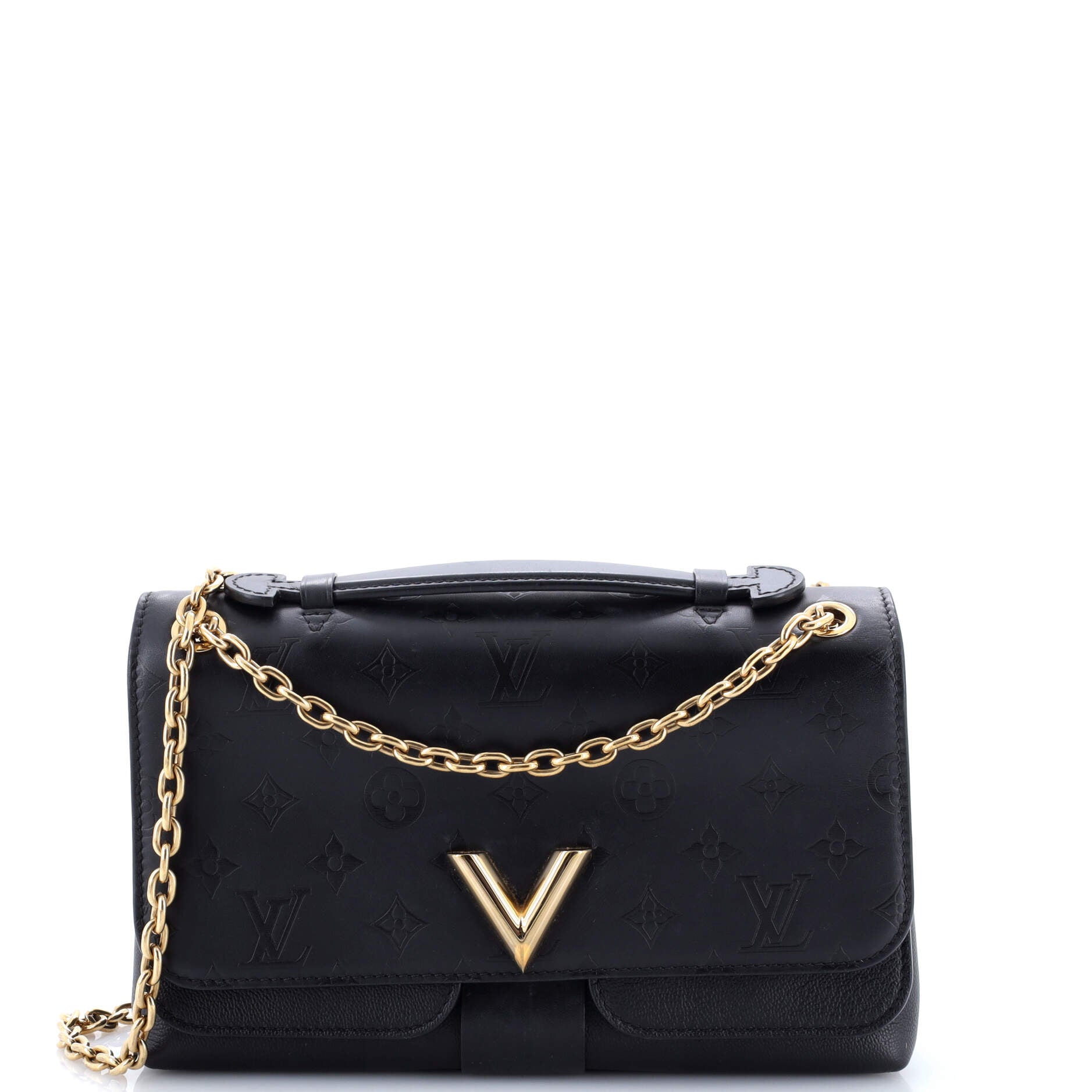 Very Chain Bag Monogram Leather