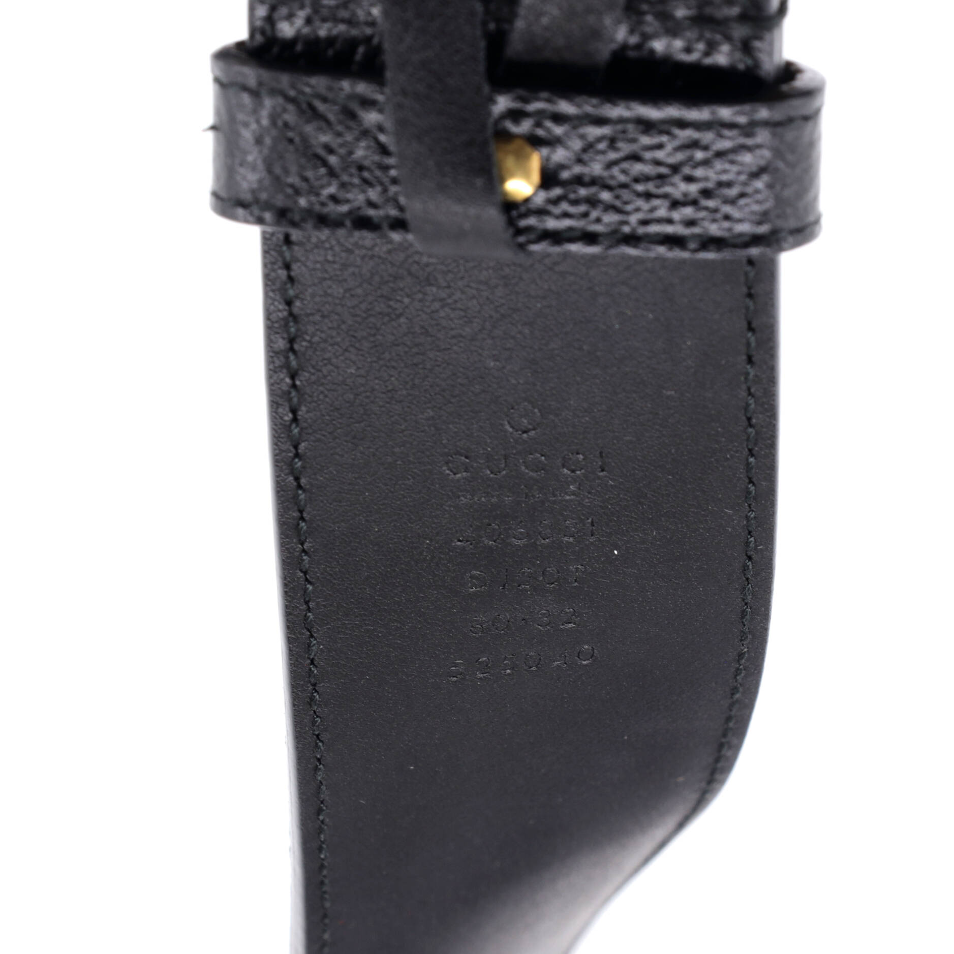 GG Marmont Belt Leather Wide