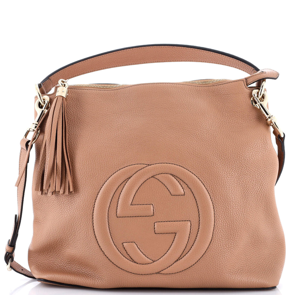 Soho Convertible Hobo Leather Large