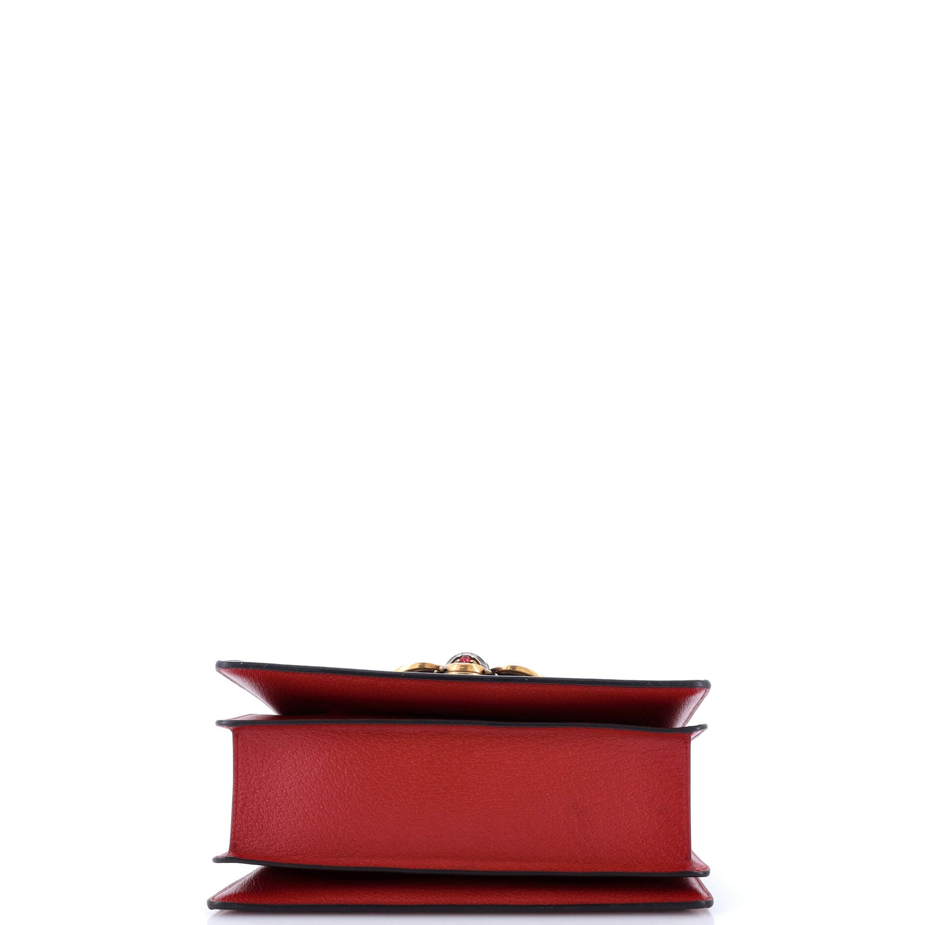 Queen Margaret Top Handle Bag GG Coated Canvas with Leather Small