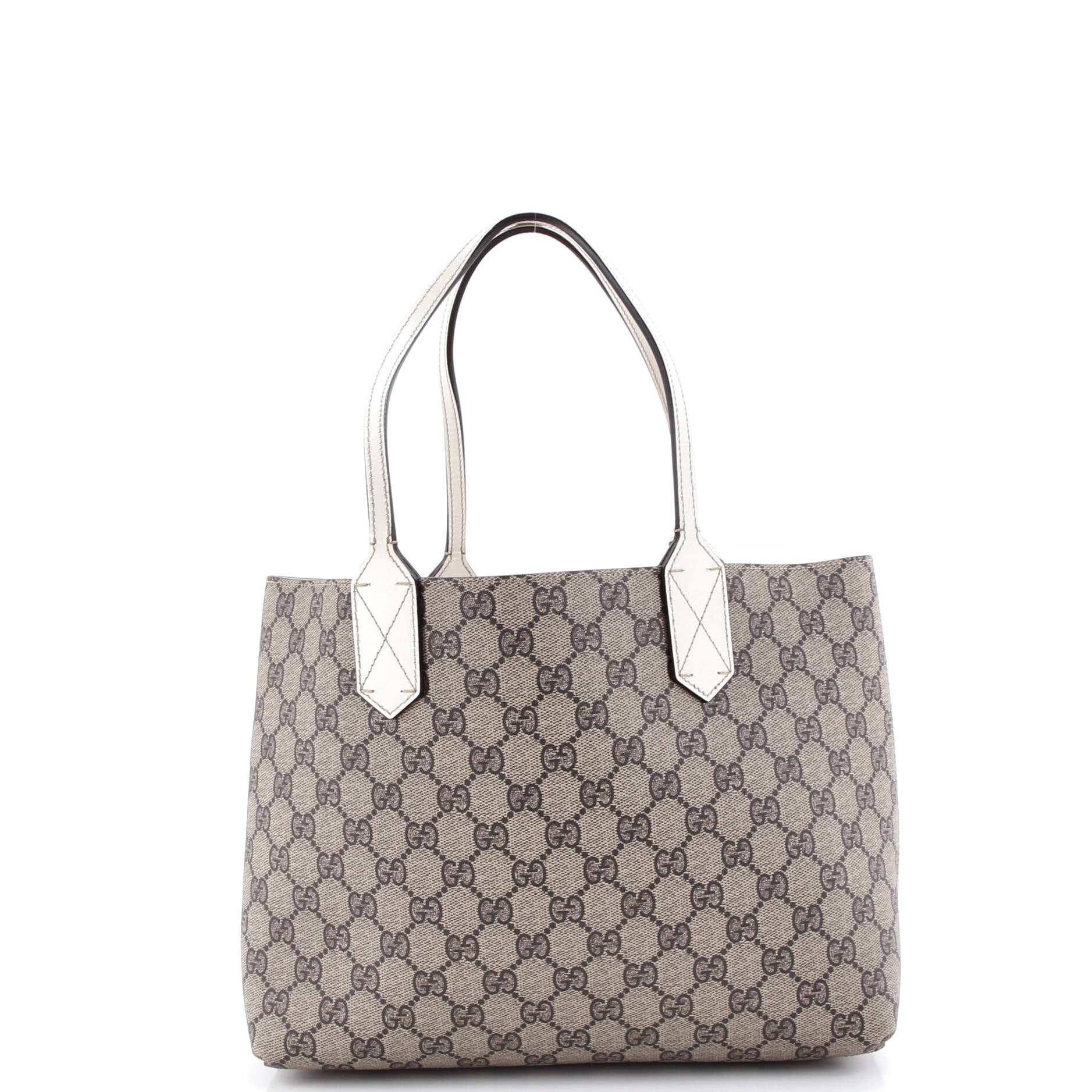 Reversible Tote GG Print Leather Small