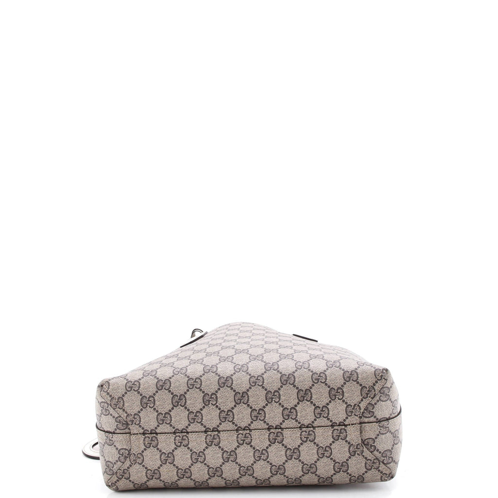Reversible Tote GG Print Leather Small