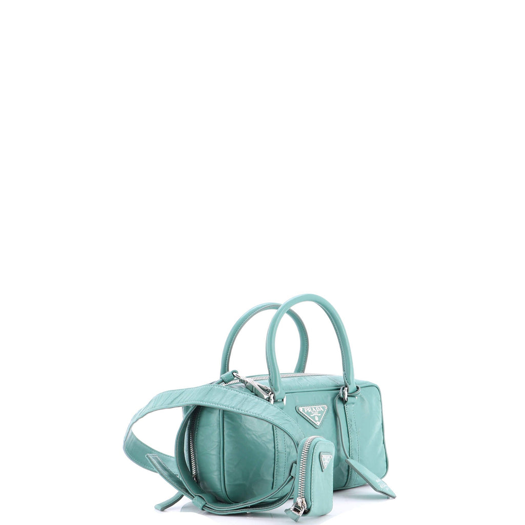 Re-Edition Top Handle Bauletto Bag Nappa Antique Small