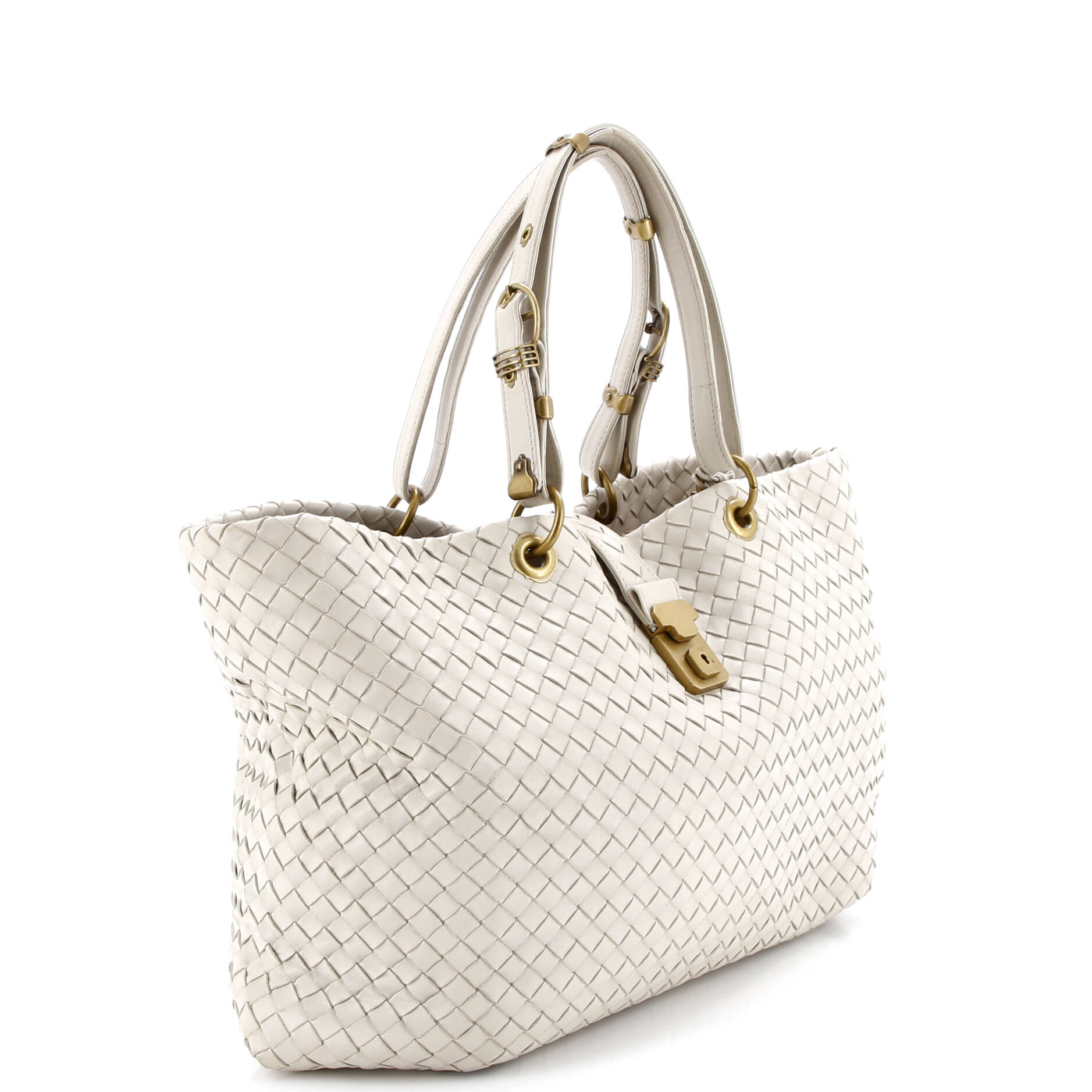 Capri Tote Intrecciato Nappa Small